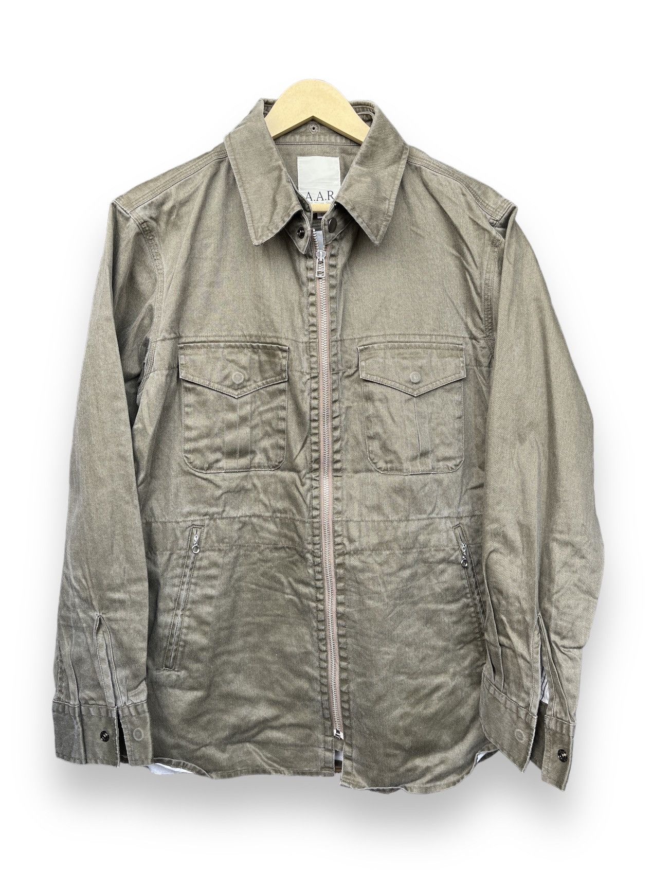 Designer × Yohji Yamamoto Yohji Yamamoto A.A.R Pockets Jacket Size US L / EU 52-54 / 3 - 1 Thumbnail