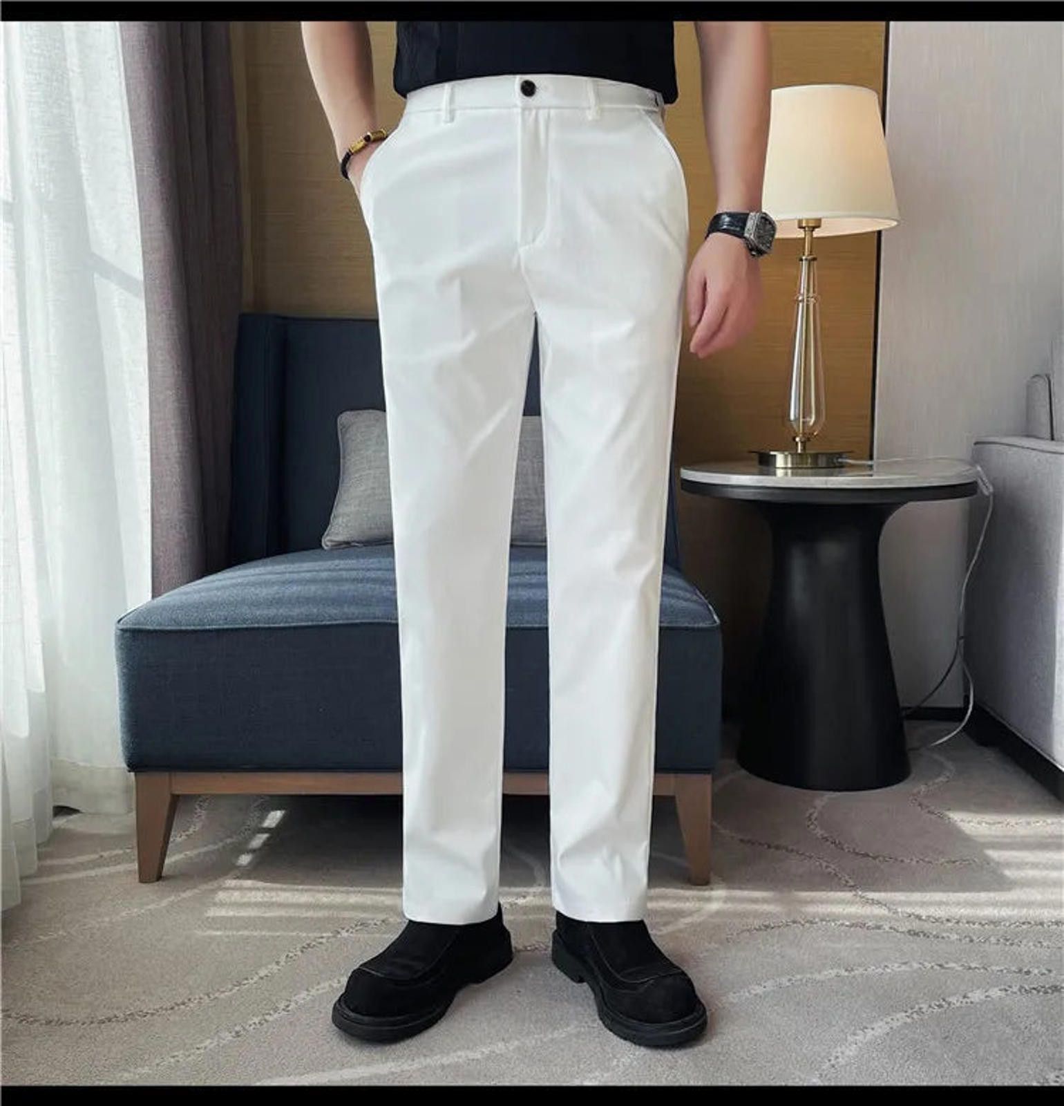Other Minimalist Straight Leg Trousers Size US 30 / EU 46 - 4 Thumbnail