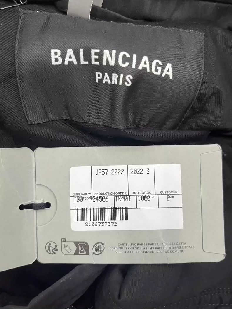 Balenciaga Balenciaga Solid zip-up turtleneck hooded jacket jacket Size US M / EU 48-50 / 2 - 3 Thumbnail