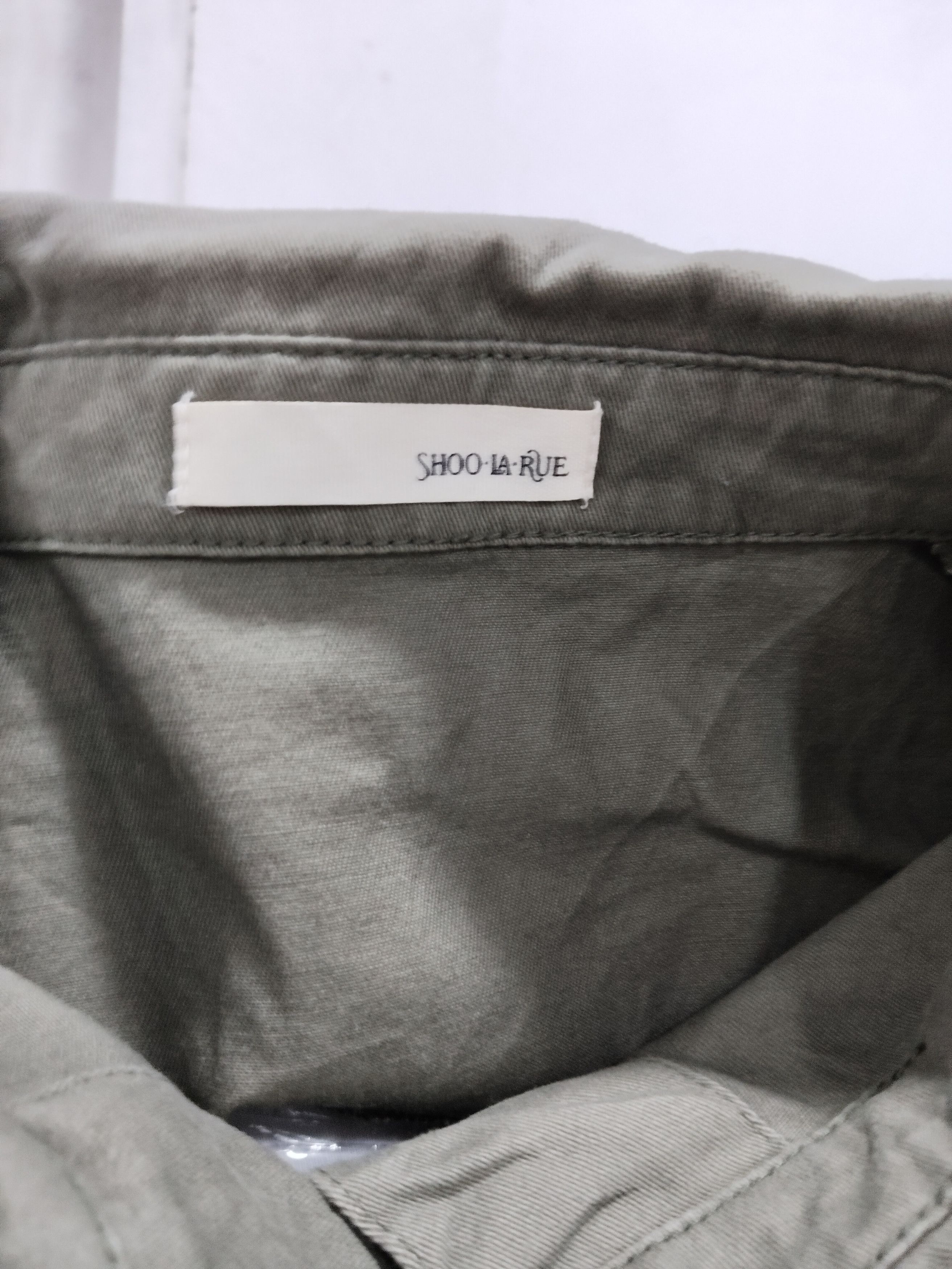If Six Was Nine × Japanese Brand × Spoon Shoo La Rue Army Green Fashion Jacket Size L / US 10 / IT 46 - 4 Thumbnail