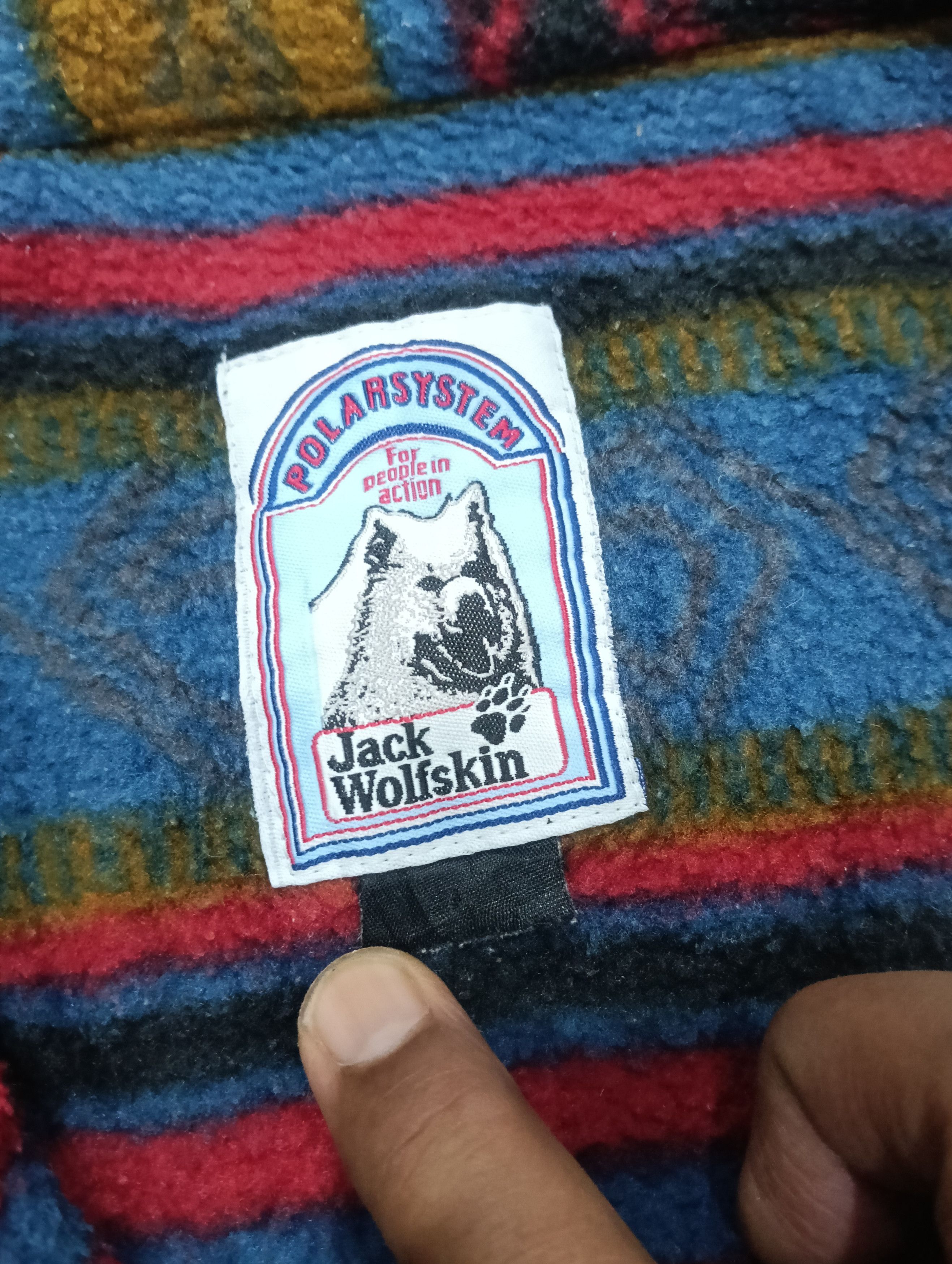 Jack Wolfskin × Japanese Brand × Patagonia Vintage Jack Wolfskins Polar Pro Fleece Size US XL / EU 56 / 4 - 8 Thumbnail