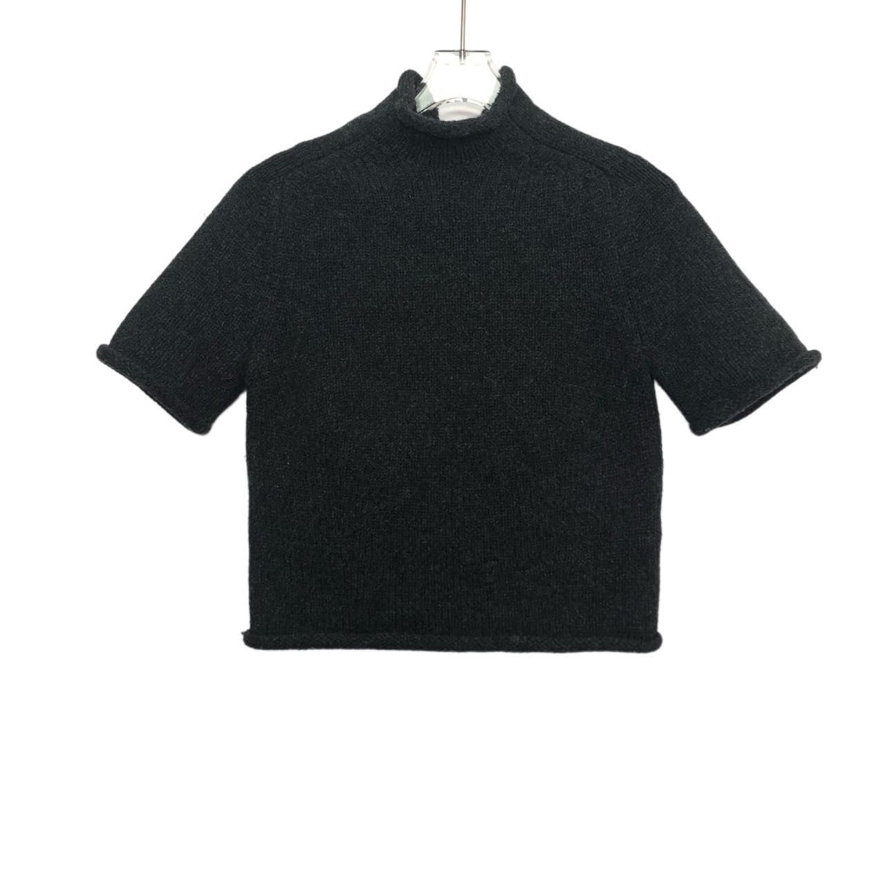 Alexander Wang Alexander Wang Knit Short Sleeve T-Shirt Knit Top K26WX Size M / US 6-8 / IT 42-44 - 1 Thumbnail