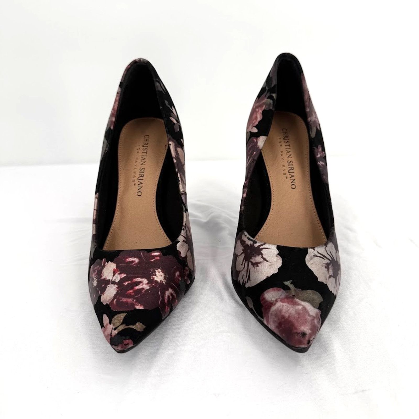 Christian Siriano Christian Siriano Floral Pumps Size 7 Pointed Toe Stiletto Size US 7 / IT 37 - 2 Thumbnail