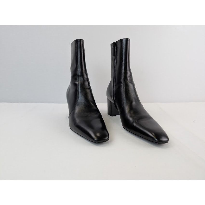 Saint Laurent Paris o1rshd1 XIV 70 Zipped Boot in Nero Size US 10 / EU 43 - 5 Thumbnail