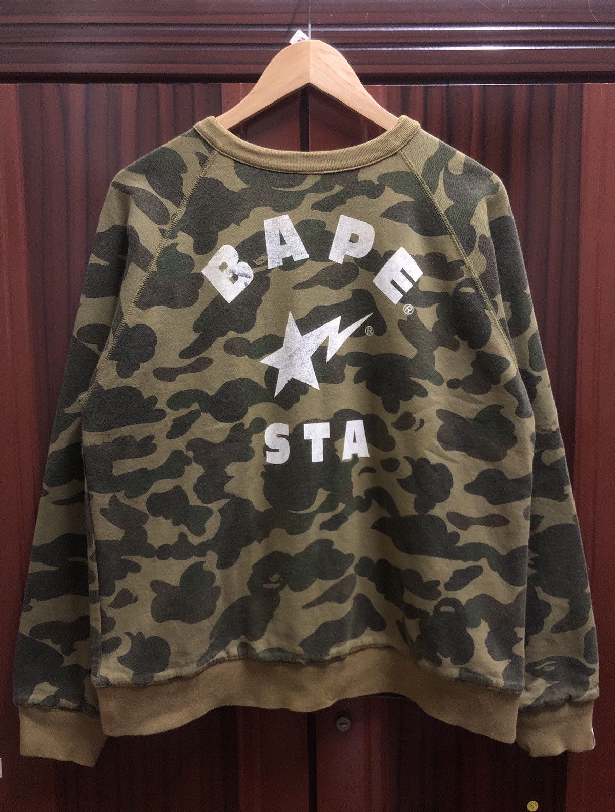 Bape × Nigo OG A Bathing Ape College Neon Camo Reversible Sweatshirts Size US M / EU 48-50 / 2 - 8 Thumbnail