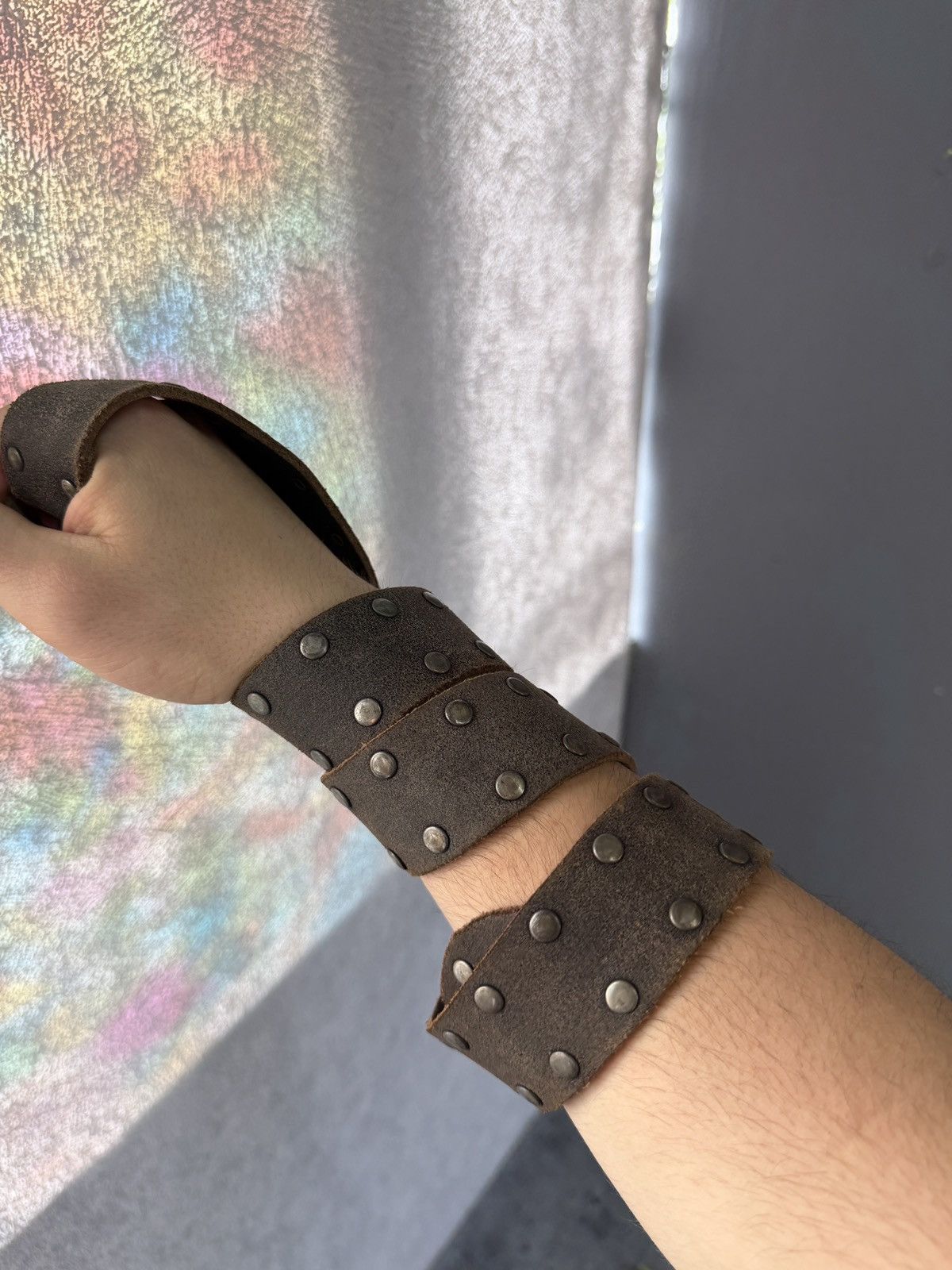 KMRii 00’s NUMBER NINE STYLE STUDDED PUNK STAR Y2K BELT VINTAGE Size ONE SIZE - 2 Thumbnail