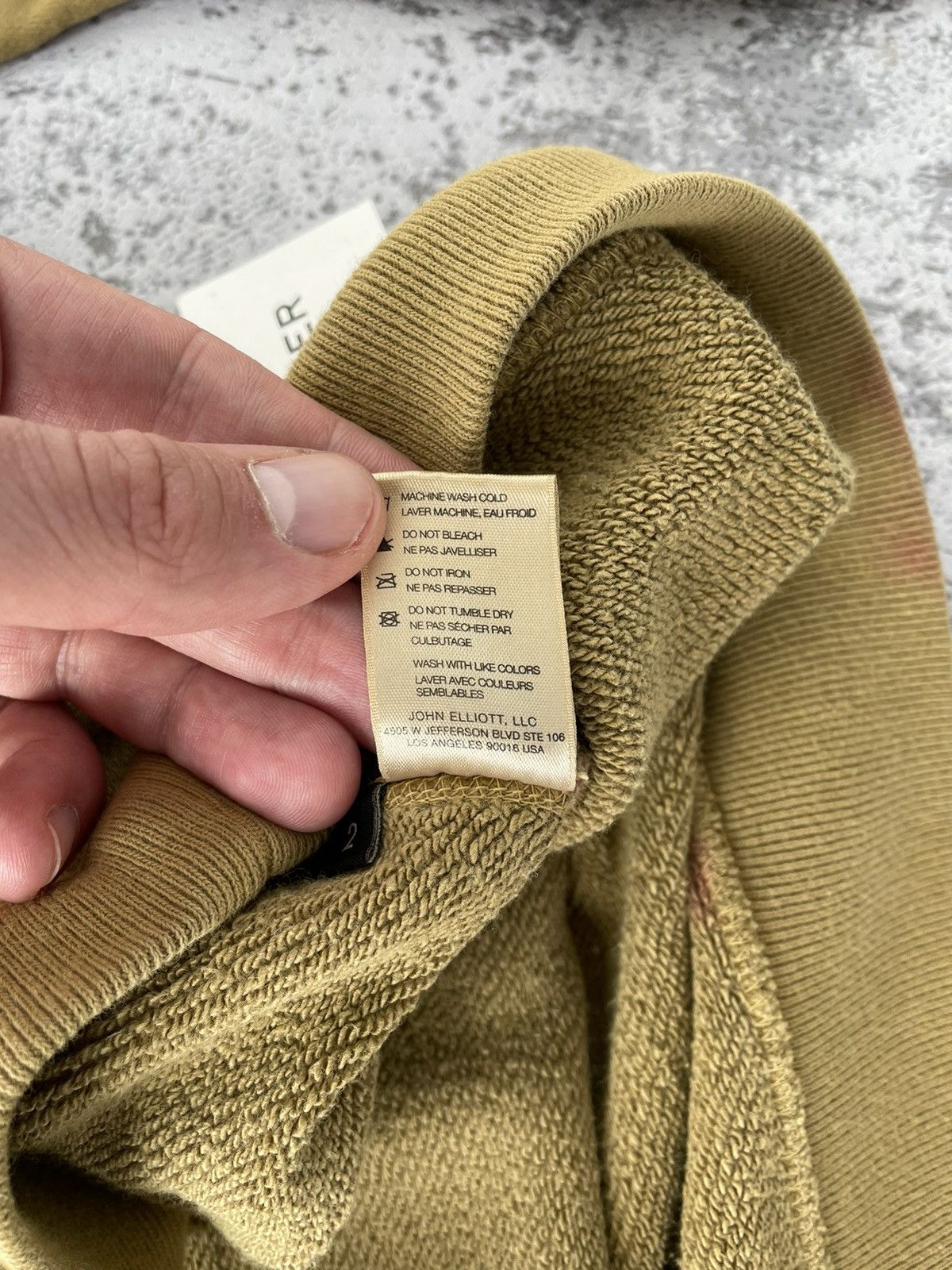 John Elliott John Elliott FW19 Double Dye Suit ( Sweatpants + Hoodie ) Size US M / EU 48-50 / 2 - 11 Thumbnail