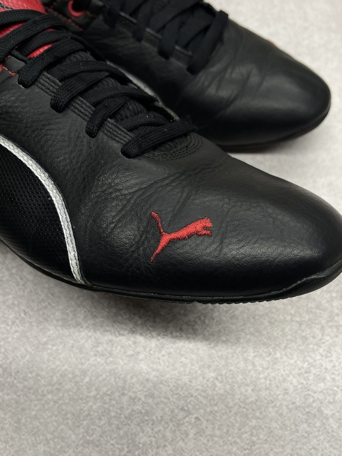 Ferrari × Puma Puma Ferrari Speedcat Leather Sneakers Black Japan Style Size US 10.5 / EU 43-44 - 9 Thumbnail