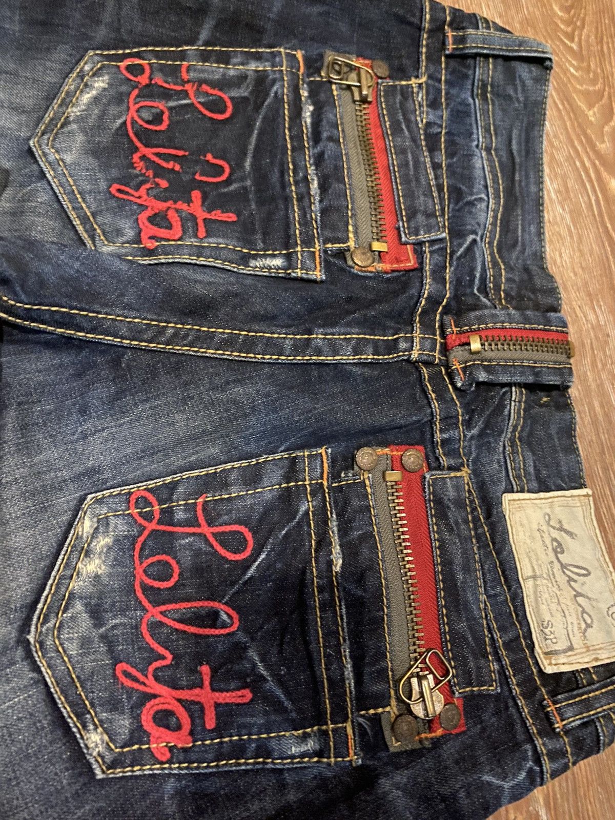 Designer × Hysteric Glamour × Japanese Brand Flare jeans Yoshitomo Nara Lolita Boot Cut Size US 32 / EU 48 - 3 Thumbnail