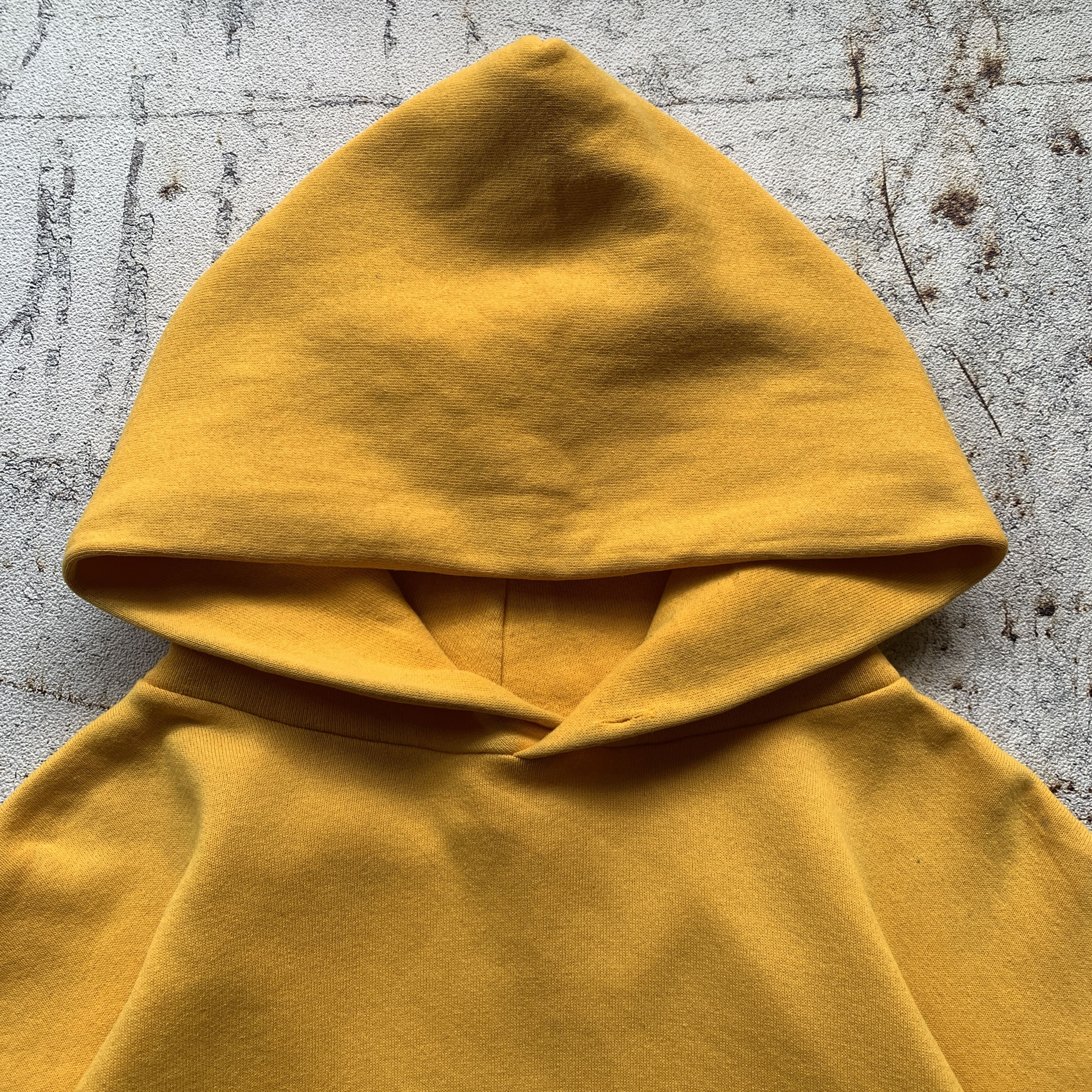 Russell Athletic Vintage Russell Athletic Blank Yellow Hoodie Size US L / EU 52-54 / 3 - 3 Thumbnail
