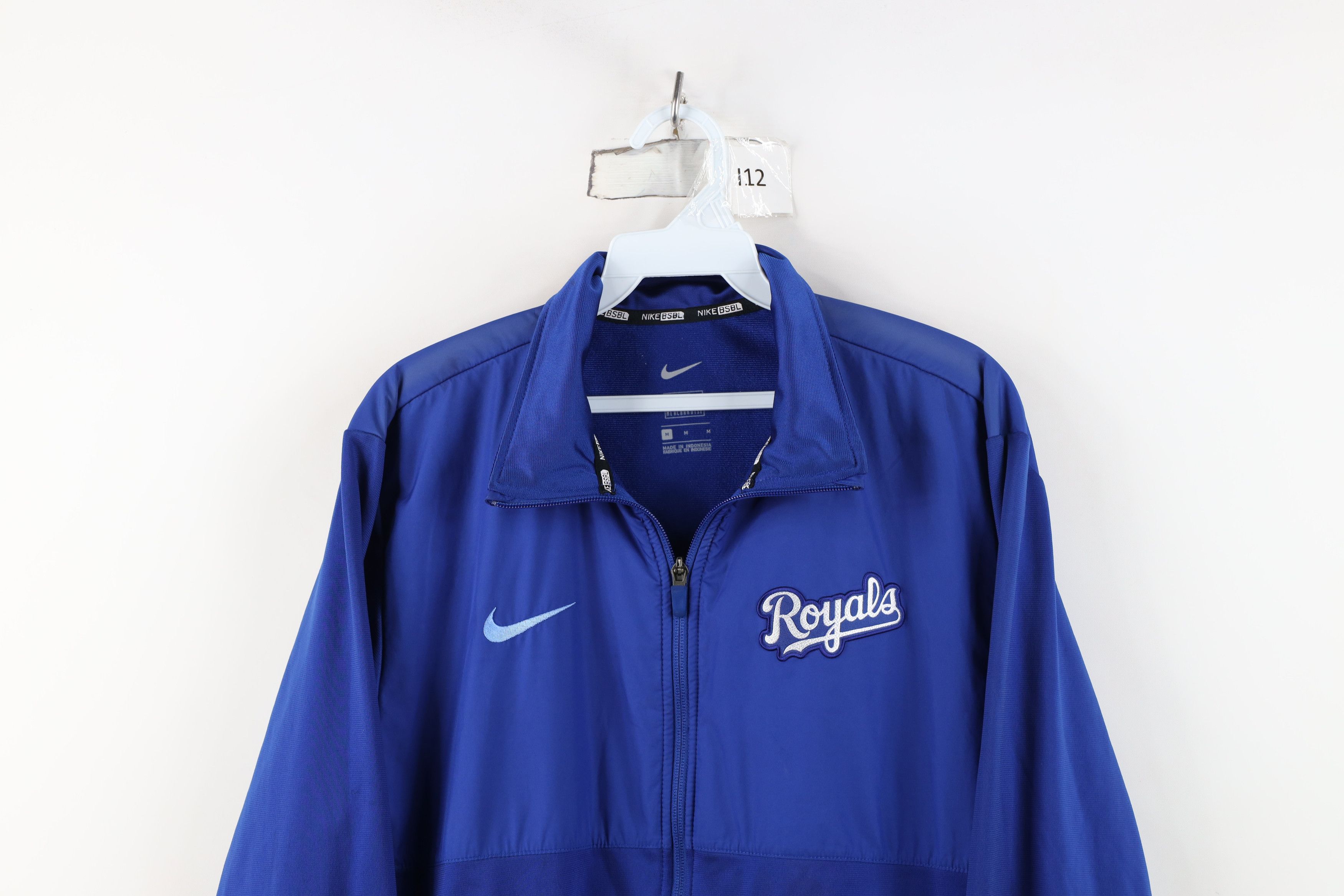 Nike Nike Baseball Kansas City Royals Full Zip Jacket Blue Size US M / EU 48-50 / 2 - 2 Thumbnail