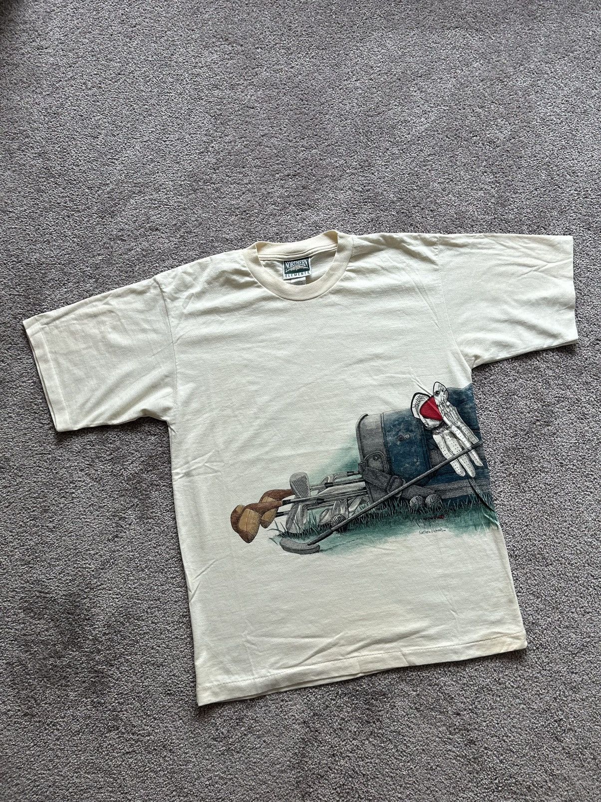 Northern Reflections Single Stitch Northern Elements Golf All Over Graphic Tee Size US M / EU 48-50 / 2 - 1 Thumbnail
