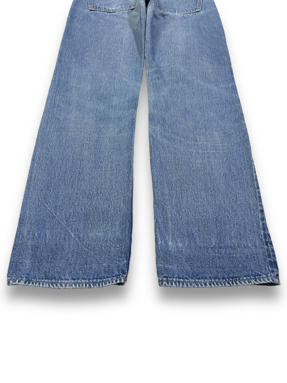 Orslow Vintage Y2K Orslow Selvedge Blue Faded Straight Leg Jeans Size US 28 / EU 44 - 15 Thumbnail