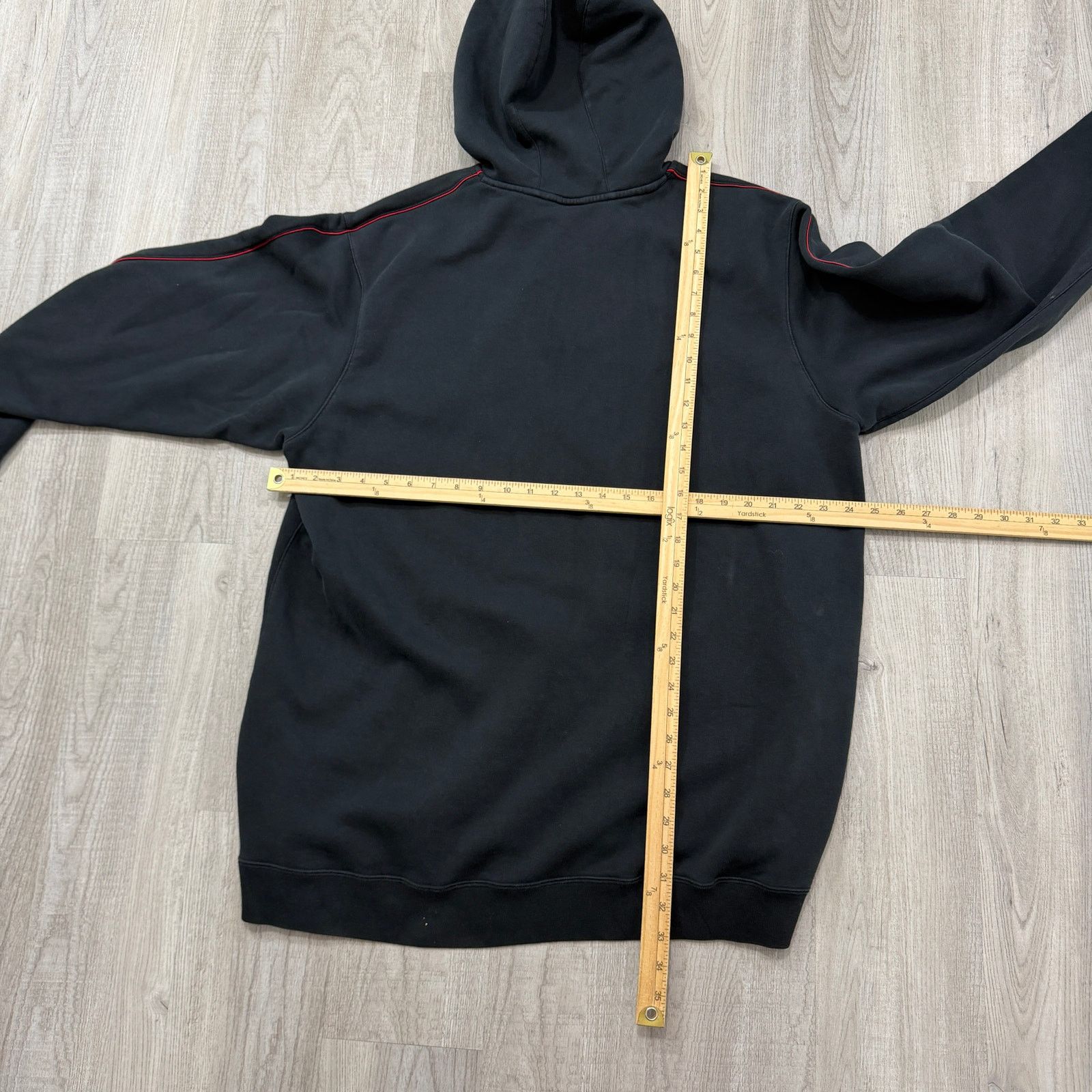 Nike Vintage Nike Basketball Hoodie Men's Extra Large Black 90s Size US XL / EU 56 / 4 - 7 Thumbnail