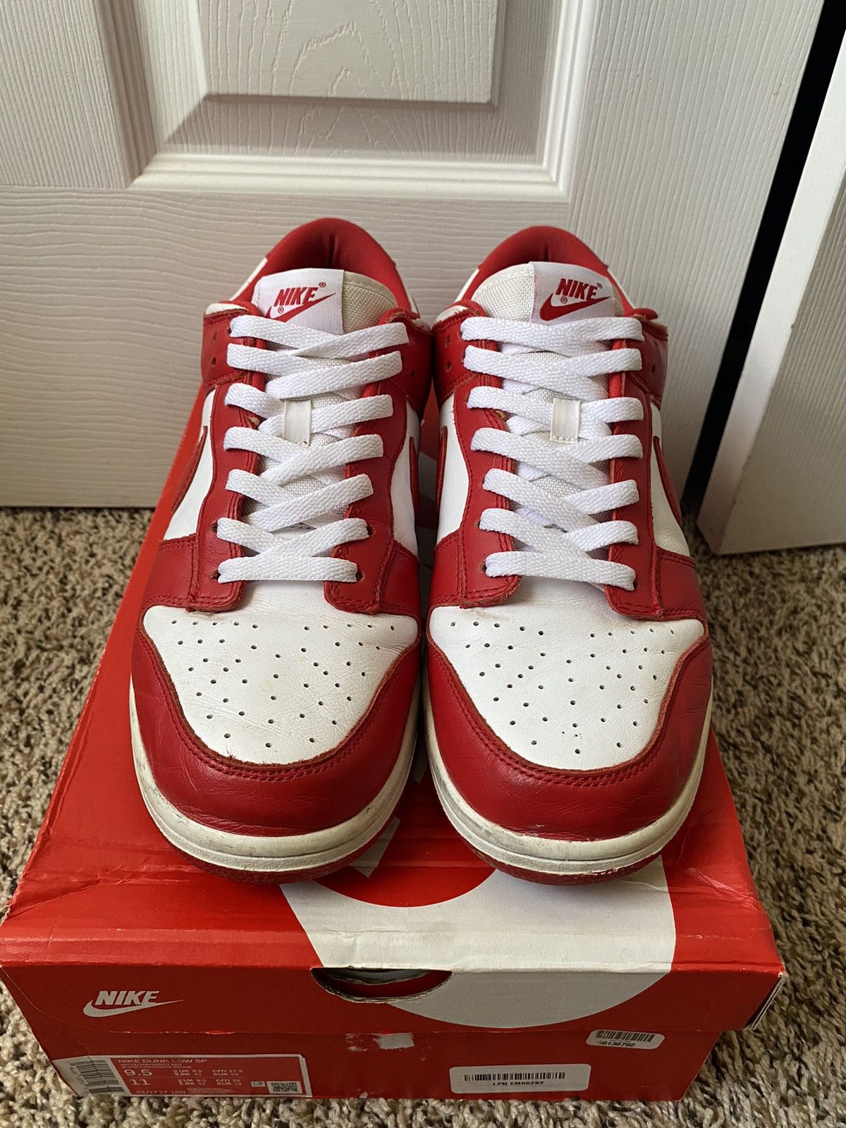 Nike Nike Dunk Lows ‘St. John’s’ Size US 9.5 / EU 42-43 - 3 Thumbnail