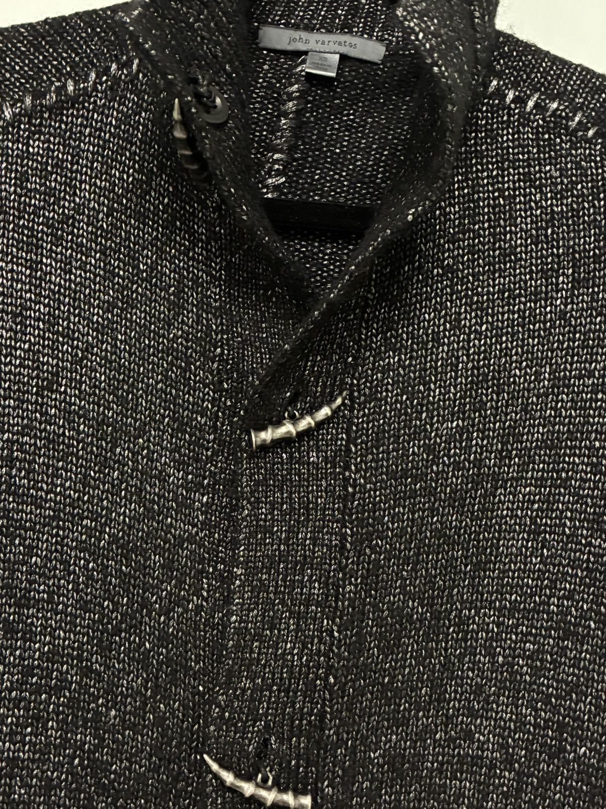 John Varvatos Collection Toggle Lightning Cardigan Size XS Size US XS / EU 42 / 0 - 8 Thumbnail