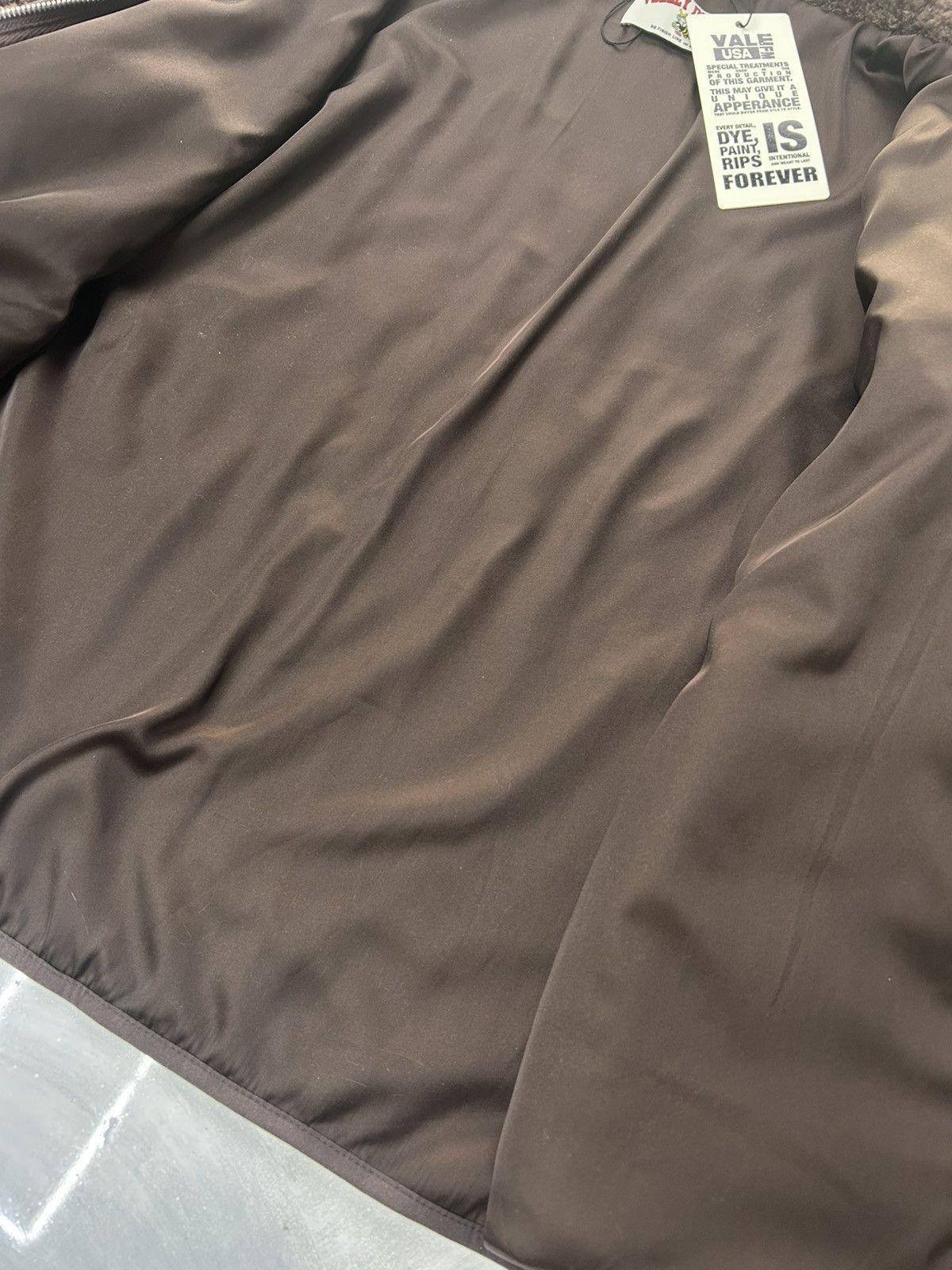 Vale Vale Lenny Fleece Zip Up Jacket Brown Size M Size US M / EU 48-50 / 2 - 16 Thumbnail