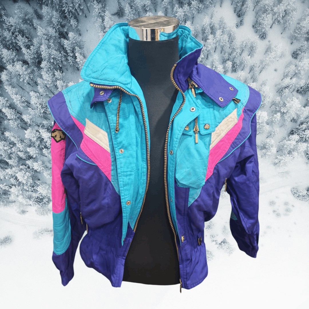 Descente Vintage DESCENTE Winter Ski Coat Size US L / EU 52-54 / 3 - 1 Thumbnail