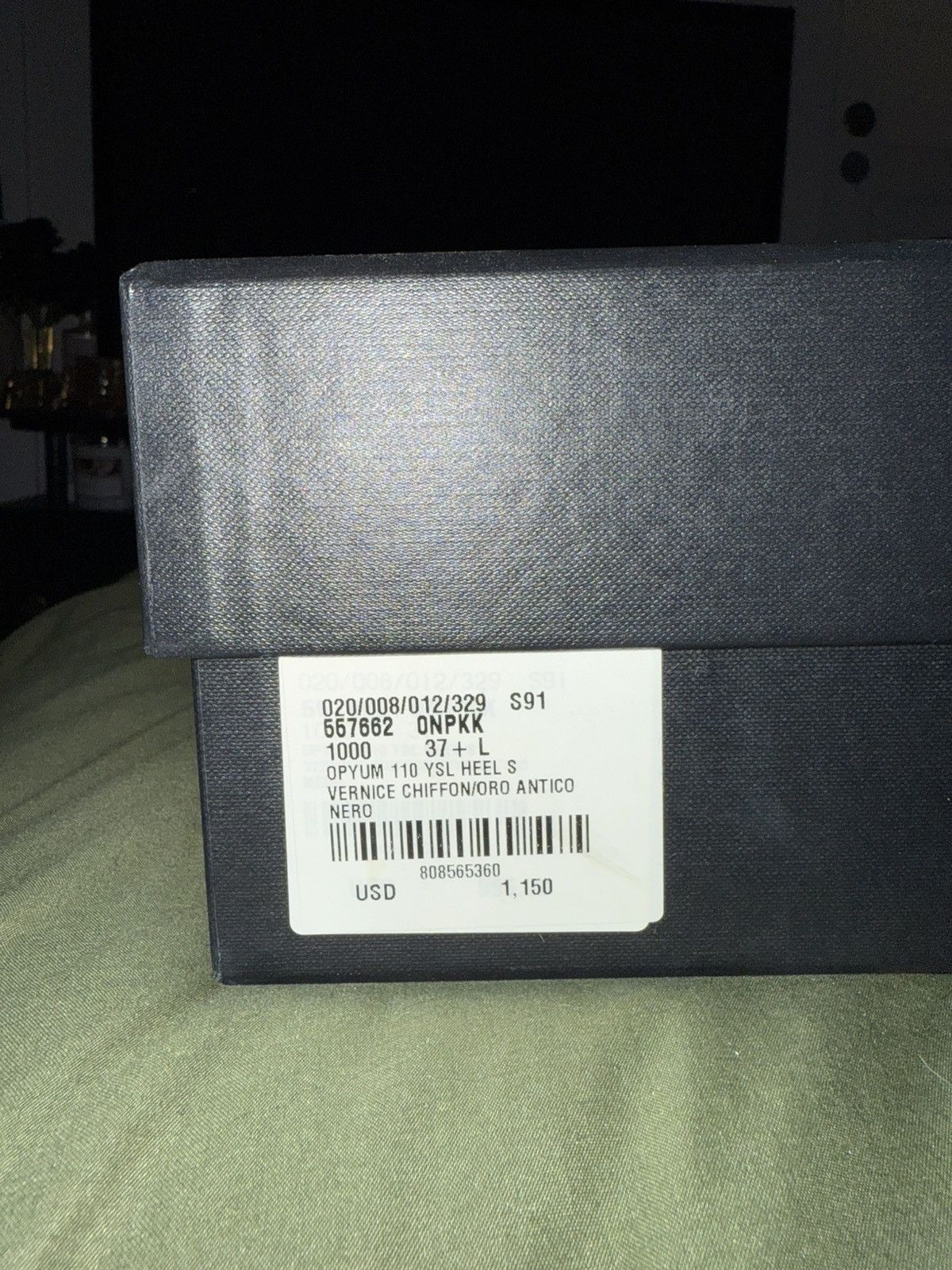 Yves Saint Laurent Opyum 110 heels Size US 7.5 / IT 37.5 - 7 Thumbnail