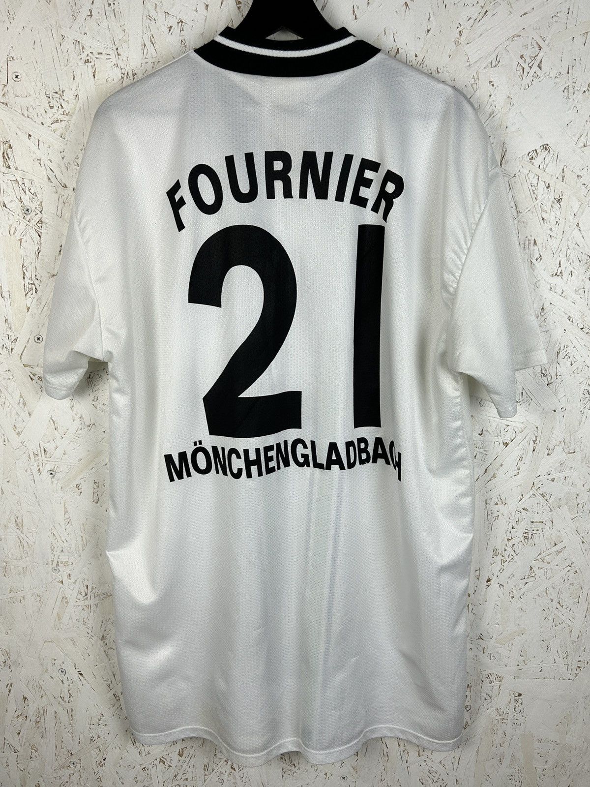 Reebok 90s Reebok Borussia #21 Fournier 96/97 Home Kit Jersey XXL Size US XXL / EU 58 / 5 - 7 Thumbnail