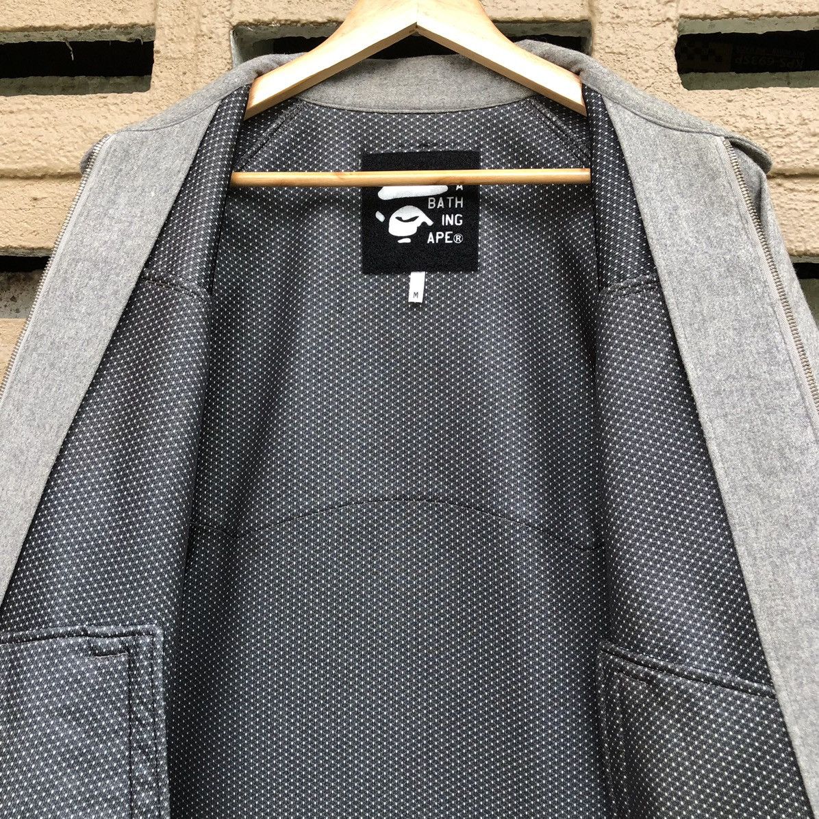 Bape Bape Nigo Gore Windstopper Swing Top Drizzler Wool Jacket Size US M / EU 48-50 / 2 - 8 Thumbnail