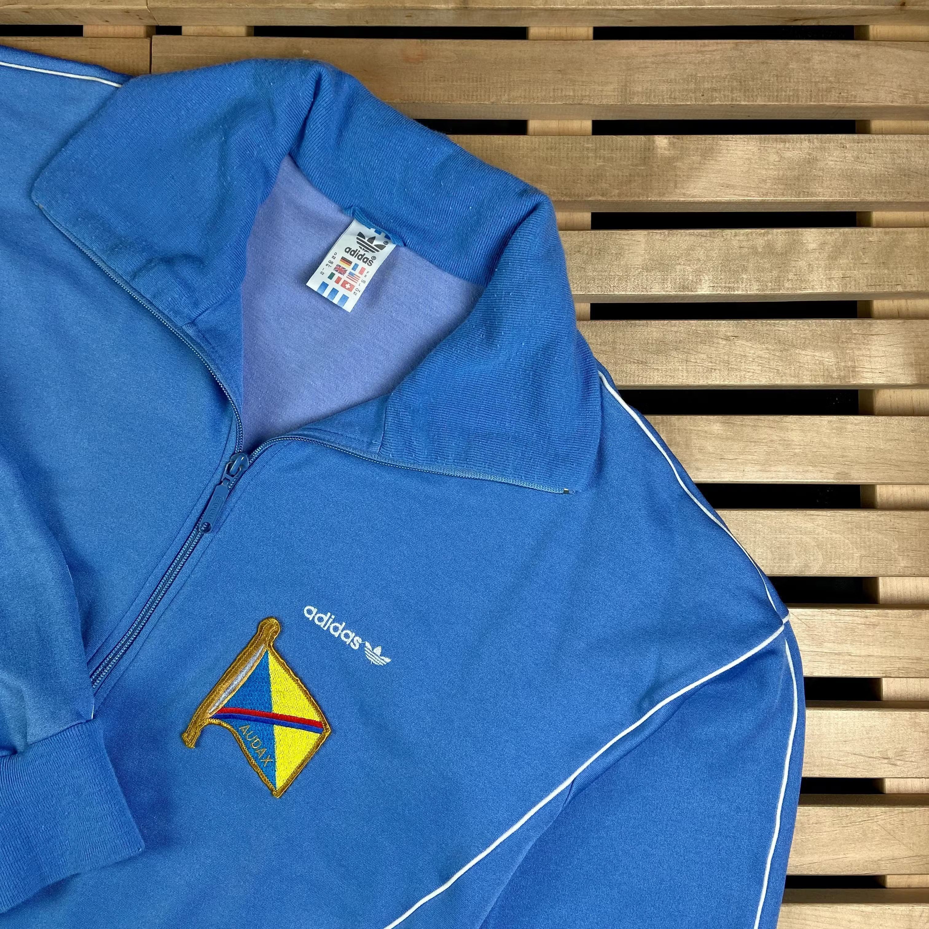 Adidas × Vintage Mens Bomber Top Tracksuit Adidas Originals Vintage Size L Size US L / EU 52-54 / 3 - 2 Thumbnail