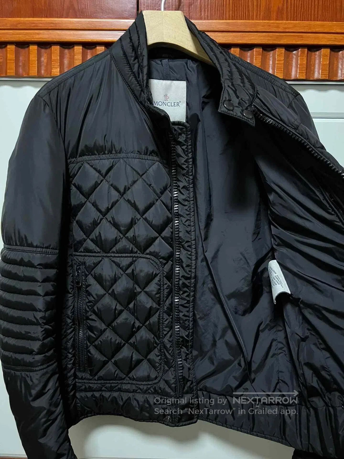 Moncler Moncler Men's Motorcycle Down Jacket. Size US L / EU 52-54 / 3 - 4 Thumbnail