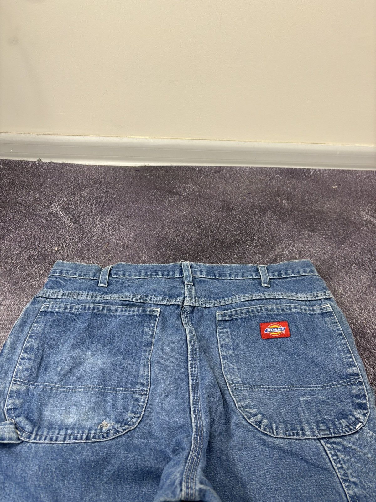 Dickies Vintage Dickies Y2K Blue Work USA Denim Hype Jeans Size US 34 / EU 50 - 7 Thumbnail