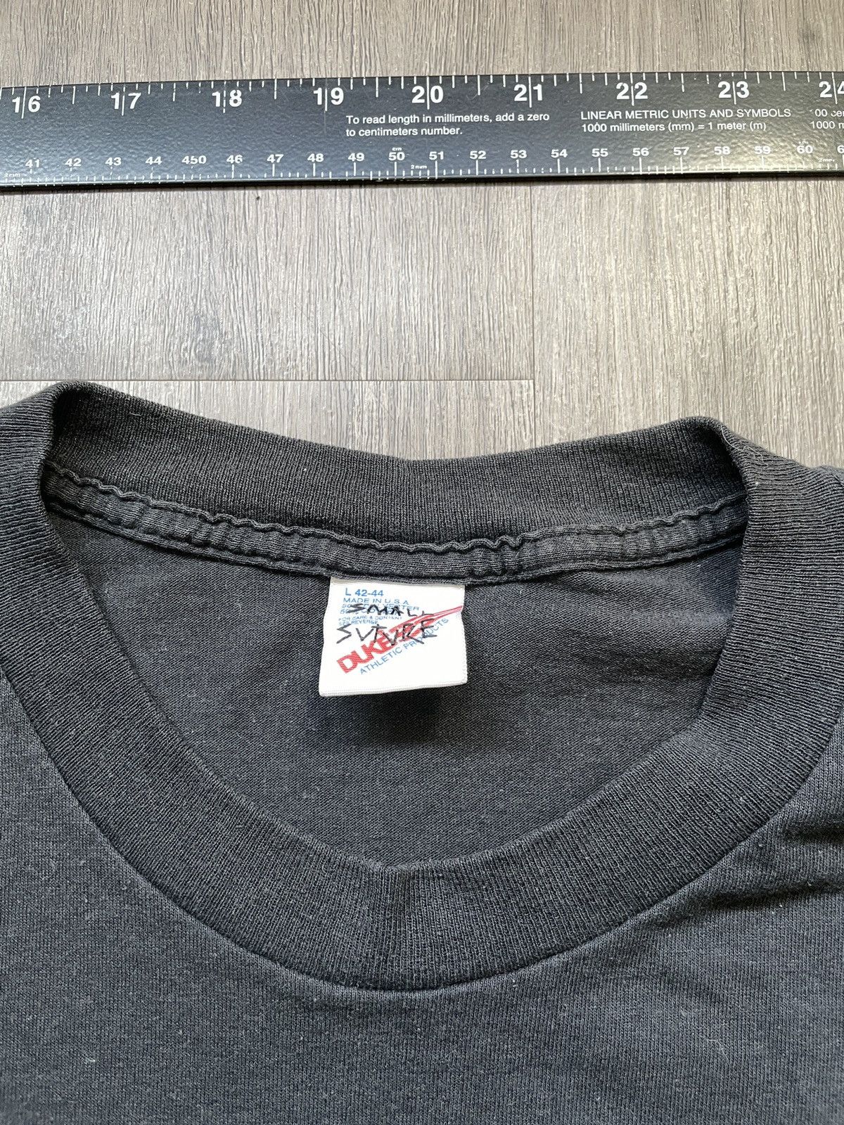 Vintage Vintage USA “Gemini Twins” Single-stitch T-Shirt (Sz. L) Size US L / EU 52-54 / 3 - 3 Thumbnail