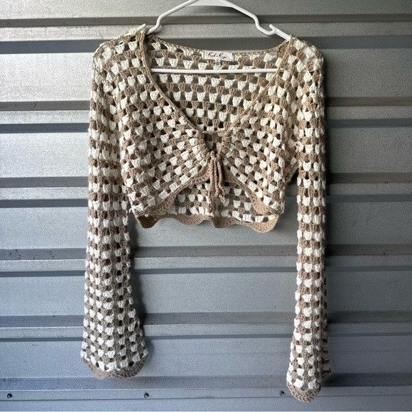 Other NEW ROCK n RAGS CROPPED SWEATER SZ SMALL S Size S / US 4 / IT 40 - 1 Thumbnail
