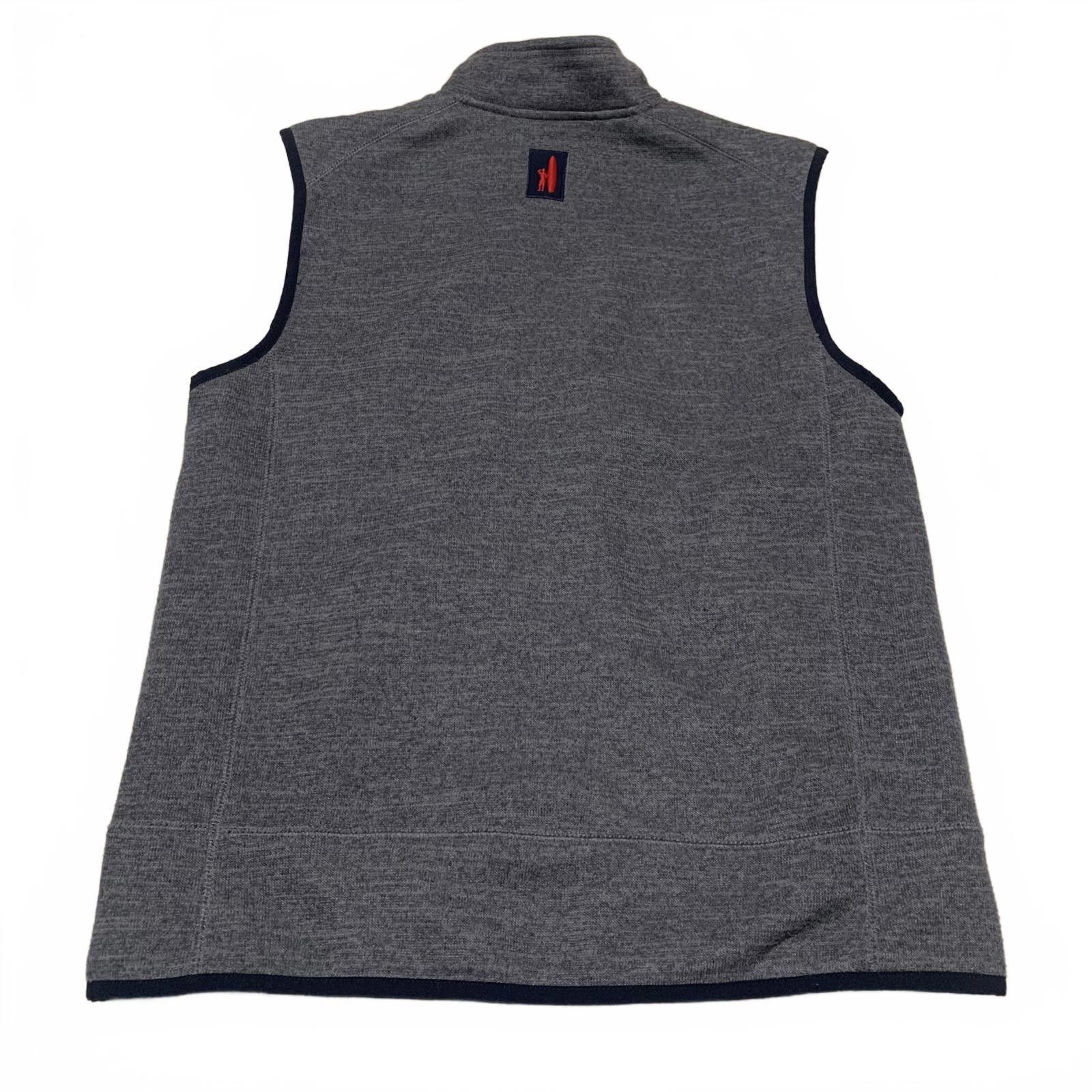 johnnie-O Johnnie-O West Coast Prep Men's Size Medium Grey Fleece Vest Size US M / EU 48-50 / 2 - 2 Thumbnail