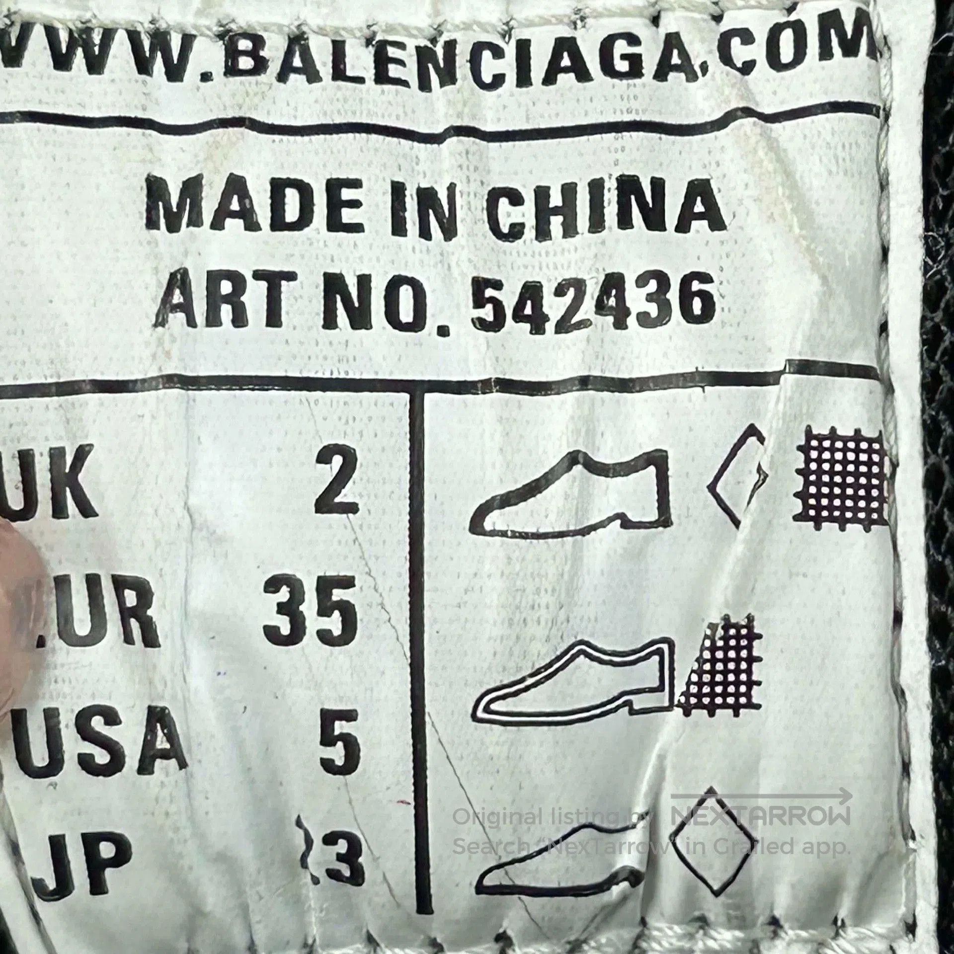 Balenciaga balenciaga black sports shoes for women. Size US 5 / IT 35 - 7 Thumbnail
