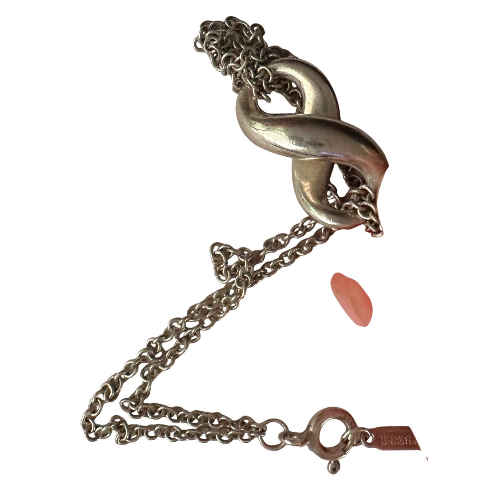 Tiffany & Co. Tiffany & Co Infinity Double Chain Pendant and Necklace Size ONE SIZE - 8 Thumbnail