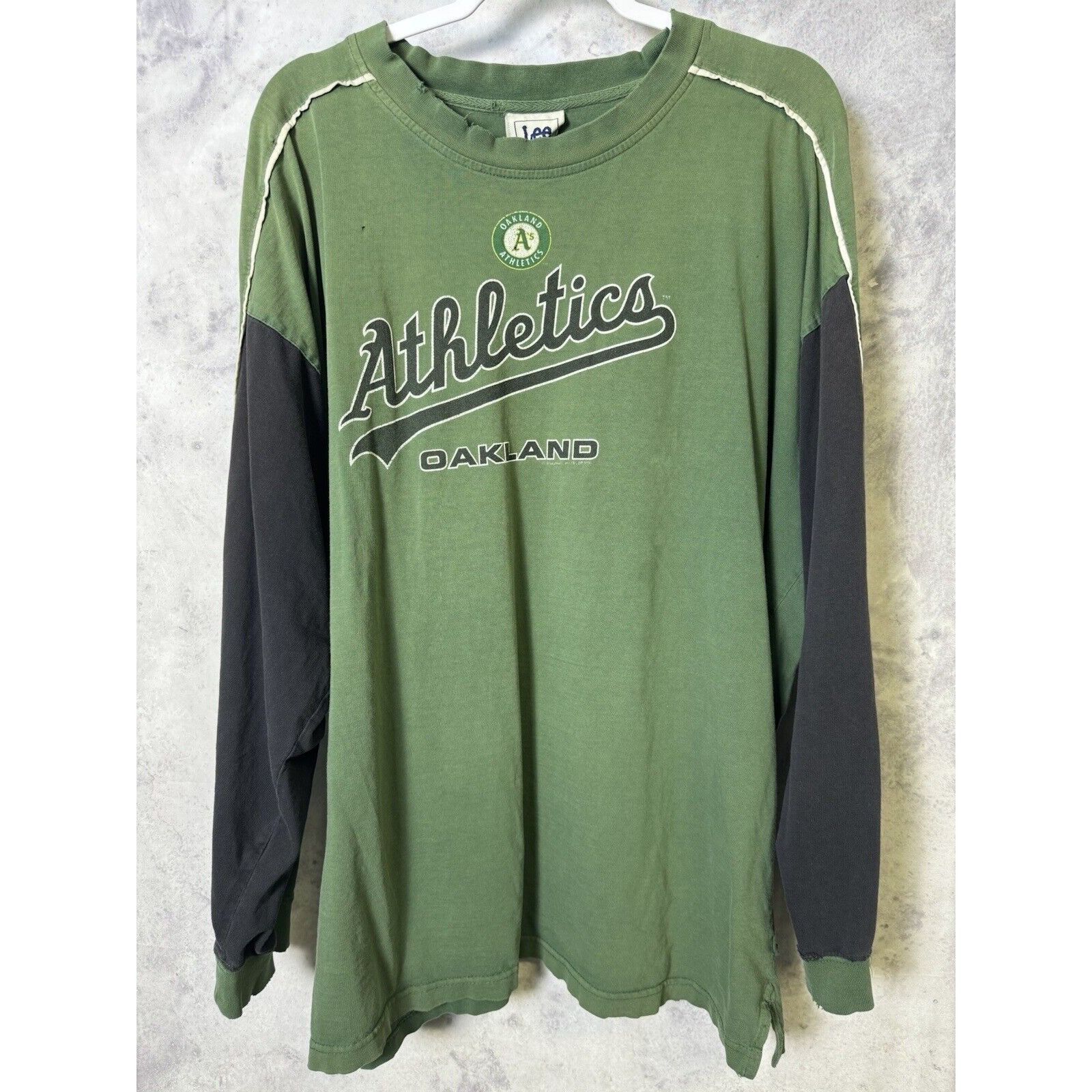 Vintage Vintage Oakland Athletics T Shirt Mens 2XL Green Lee MLB Lon Size US XXL / EU 58 / 5 - 1 Preview