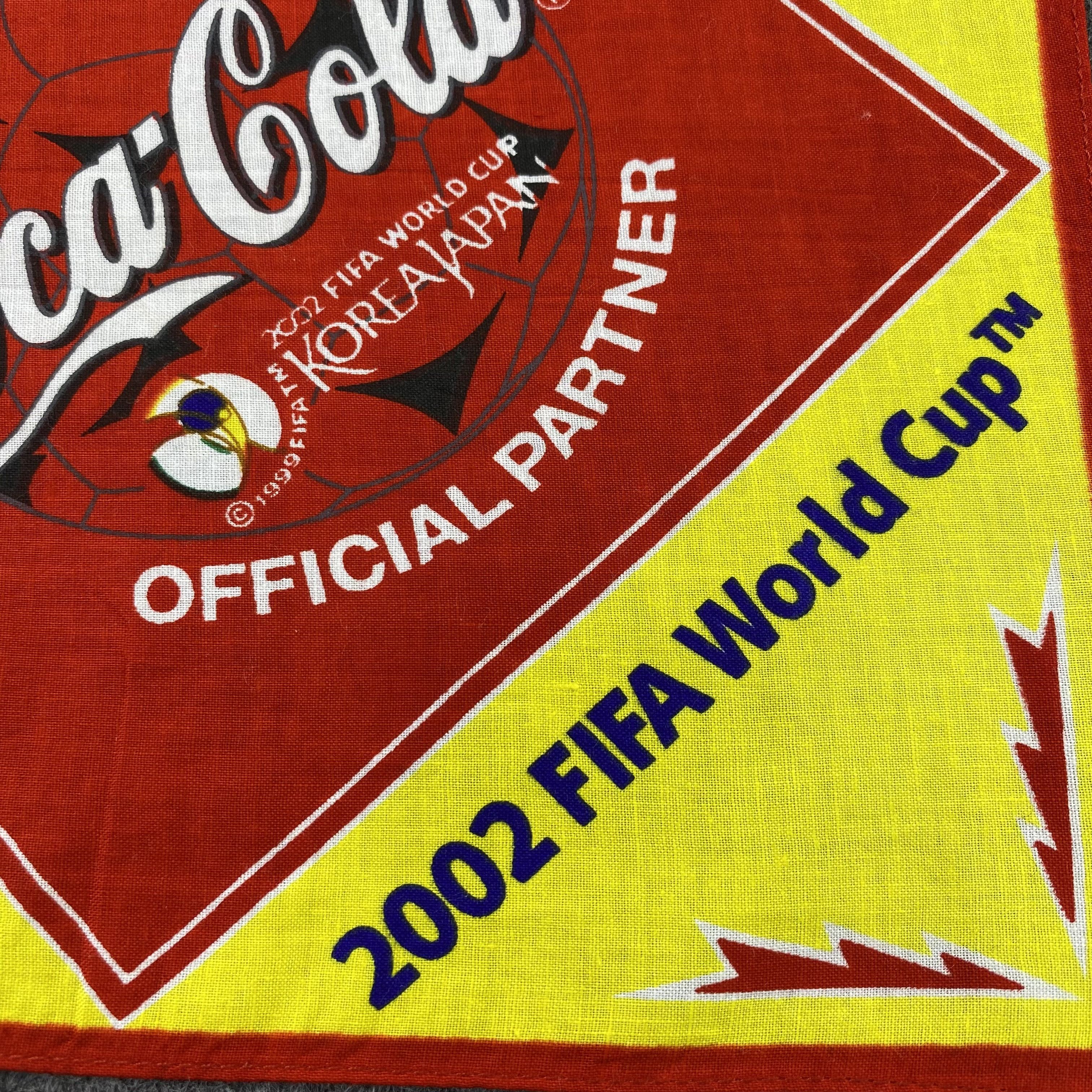 Coca Cola Fifa World Cup coca cola handkerchief neckerchief-B1444 Size ONE SIZE - 7 Thumbnail