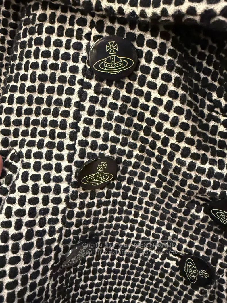 Vivienne Westwood Vivienne Westwood Houndstooth Short Jacket Size XS / US 0-2 / IT 36-38 - 3 Thumbnail