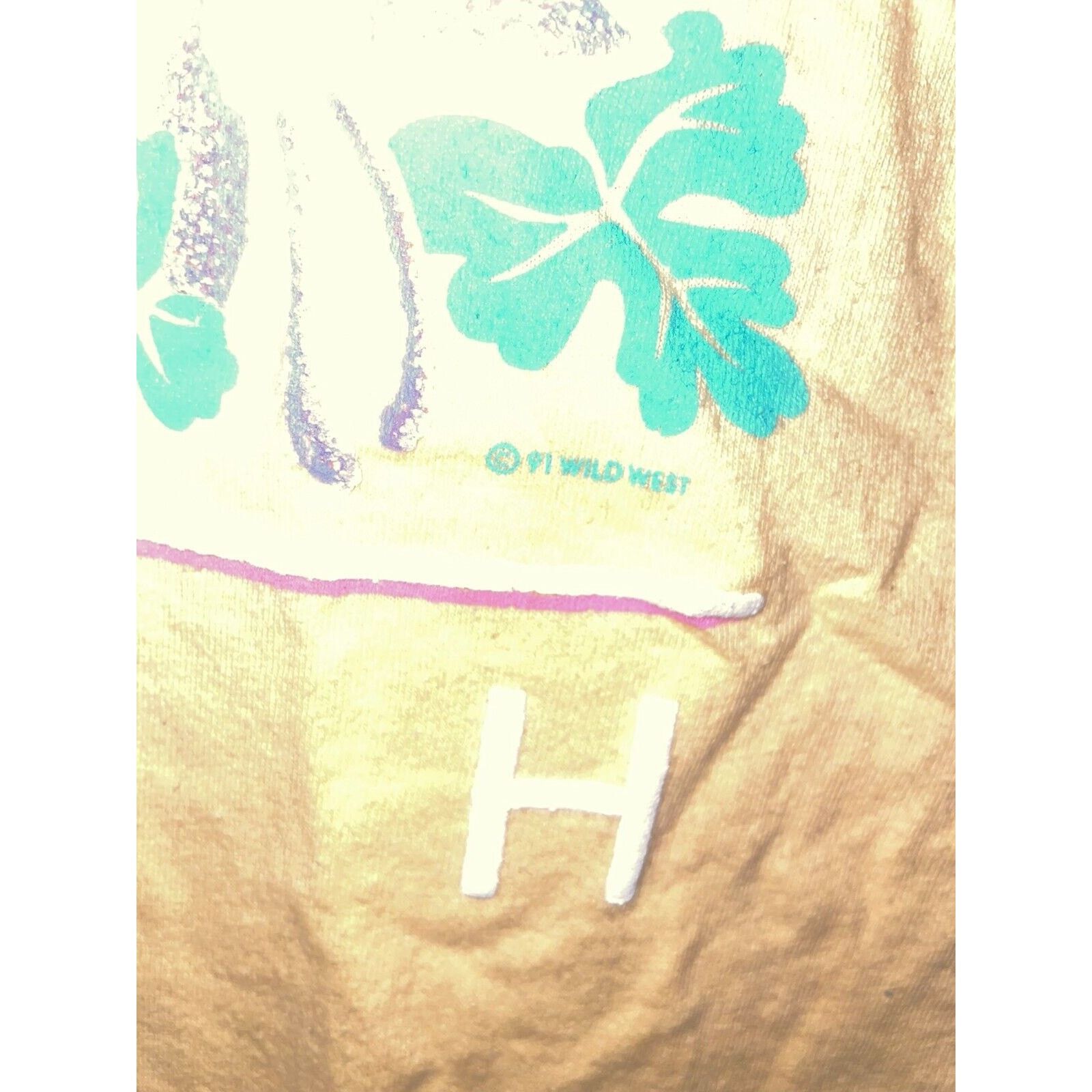Vintage Vintage Test Print Shirt 90s Utah Wyoming Yellow Tee VTG L Size US L / EU 52-54 / 3 - 5 Thumbnail