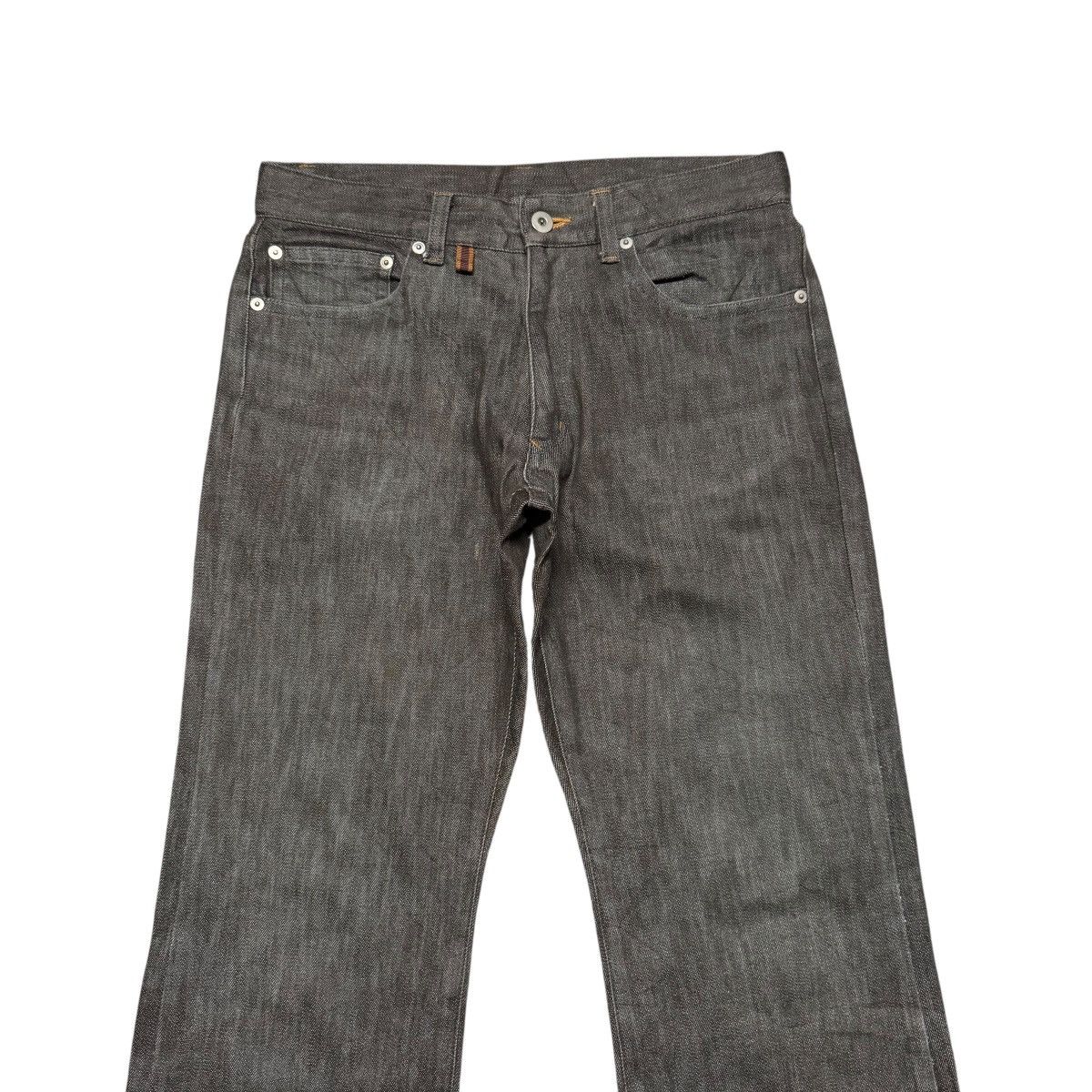 Melrose Men's Melrose Brown Denim Flare Jeans Hedi slimane style Size US 30 / EU 46 - 4 Thumbnail