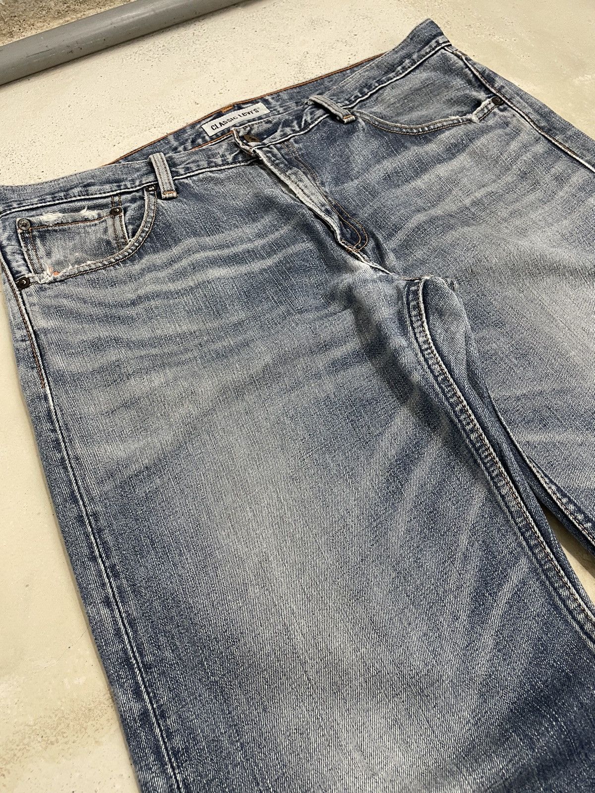 Levi's Levis 503 Classic Levi’s 00’s Production Distressed Denim Size US 37 - 9 Thumbnail