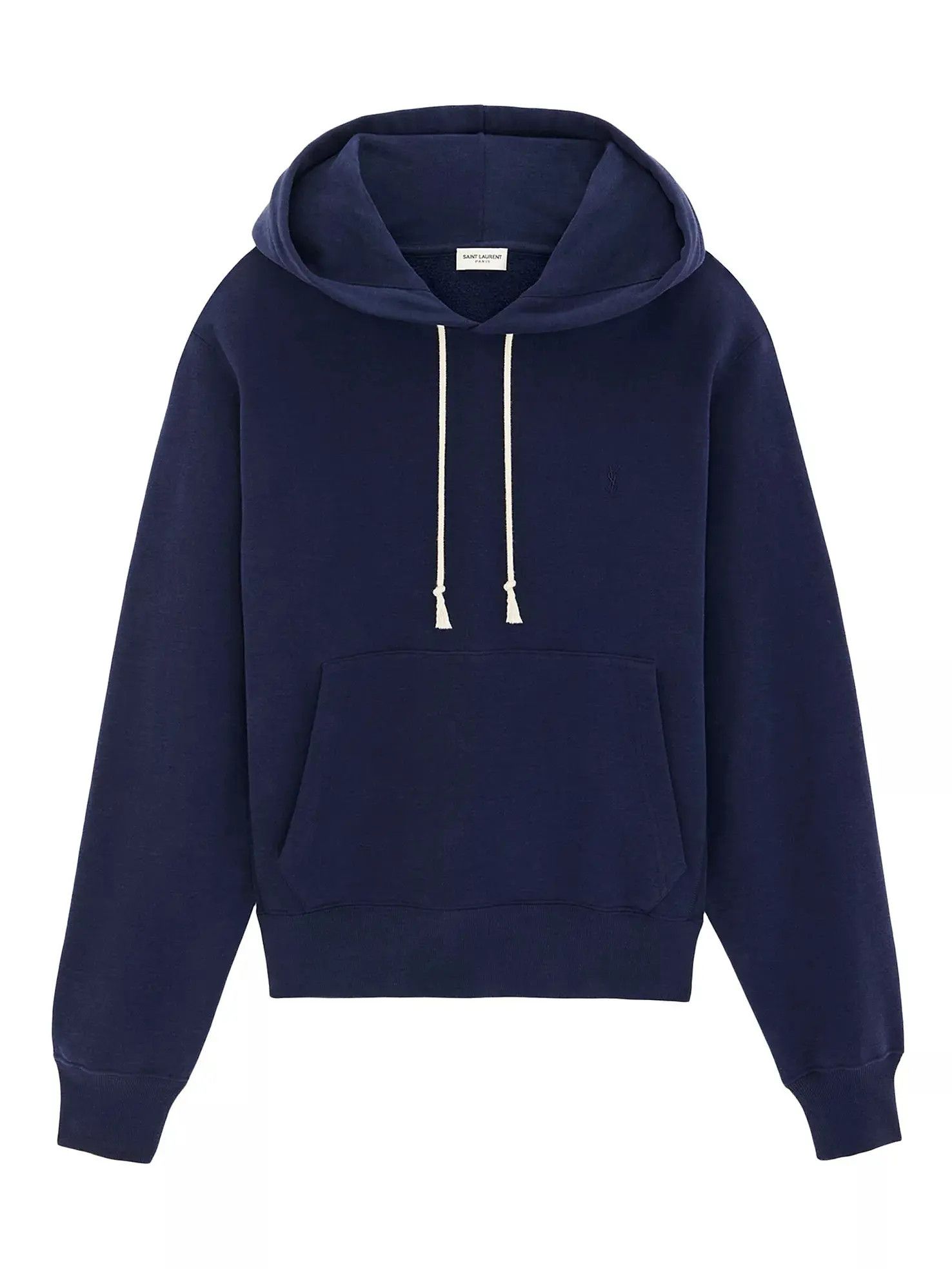 Saint Laurent Paris o1s1wg110625 Cassandre Sweatshirt & Hoodie in Blue Size US XXL / EU 58 / 5 - 1 Thumbnail