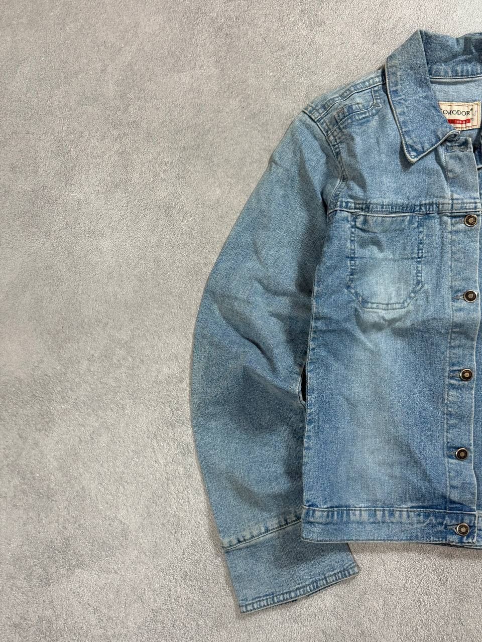 Japanese Brand vintage 90s distressed denim trucker jacket avant-garde Y2K Size US S / EU 44-46 / 1 - 5 Thumbnail