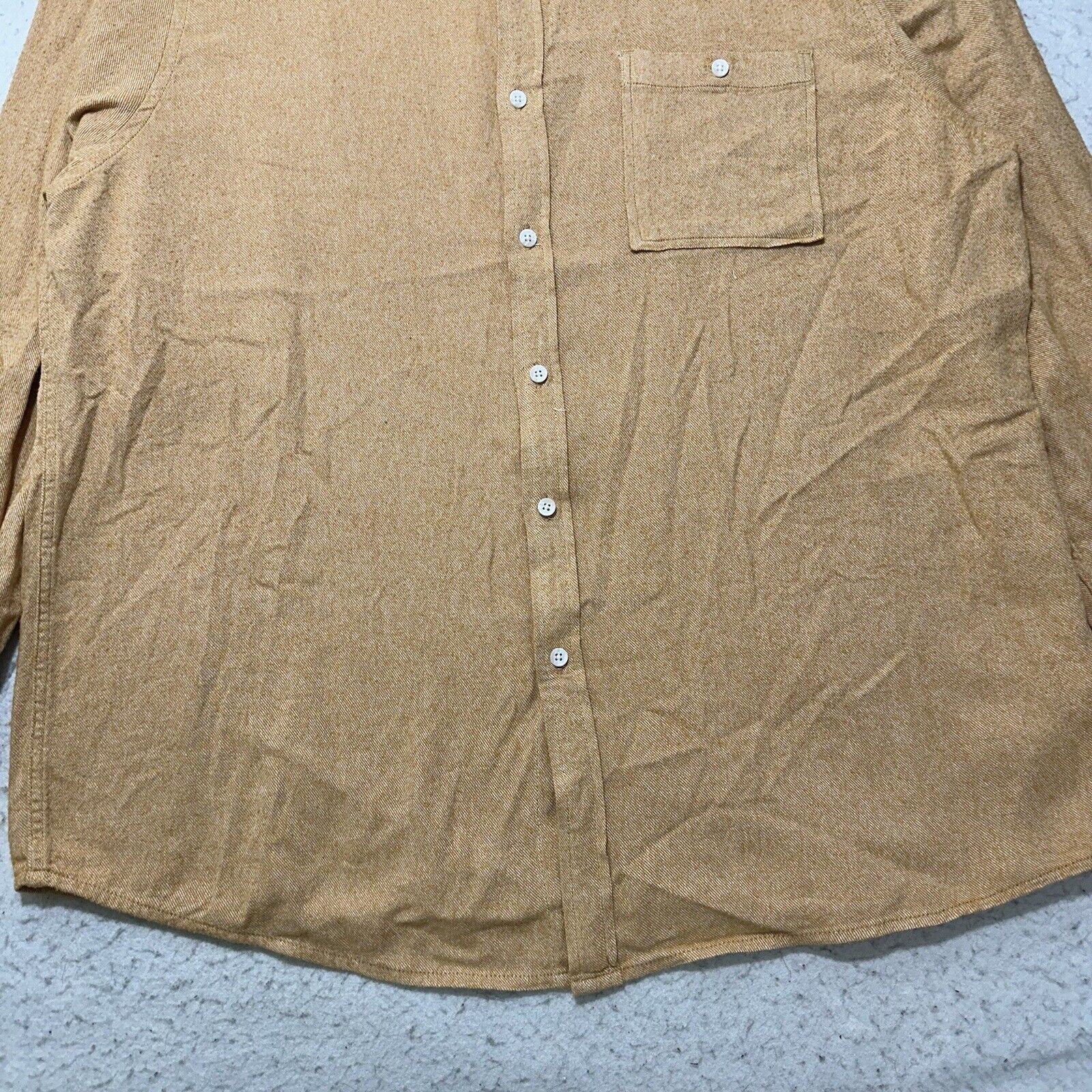 UNTUCKit ASOS XXL Button Down Pocket Dress Shirt Light Orange Size US XXL / EU 58 / 5 - 7 Thumbnail