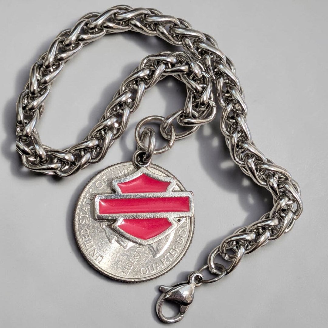 Harley Davidson HARLEY DAVIDSON Bar & Shield Charm Bracelet Stainless Steel Size ONE SIZE - 3 Thumbnail