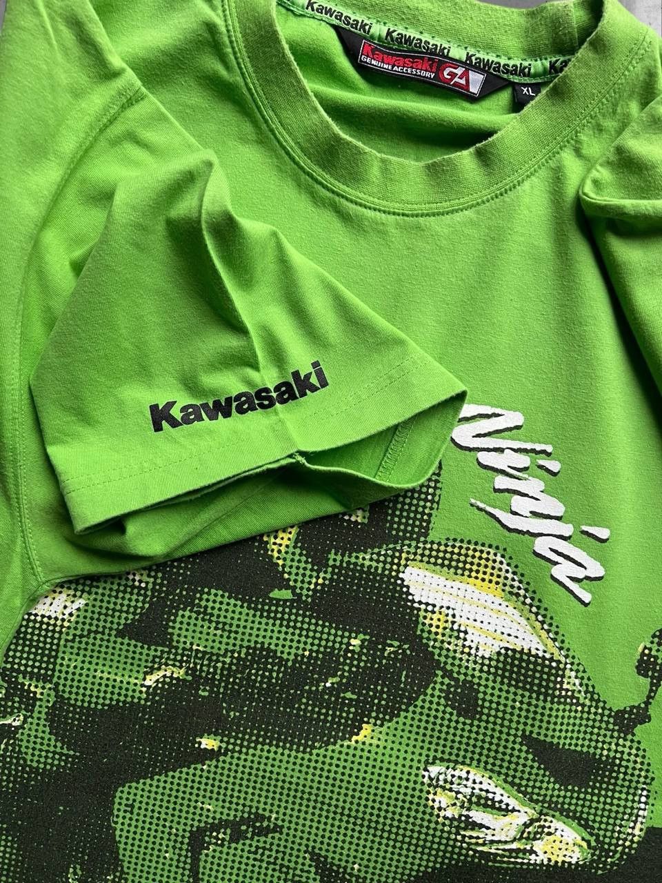 Other KAWASAKI Ninja racing tee vintage t shirt cars bike Size US XL / EU 56 / 4 - 4 Thumbnail