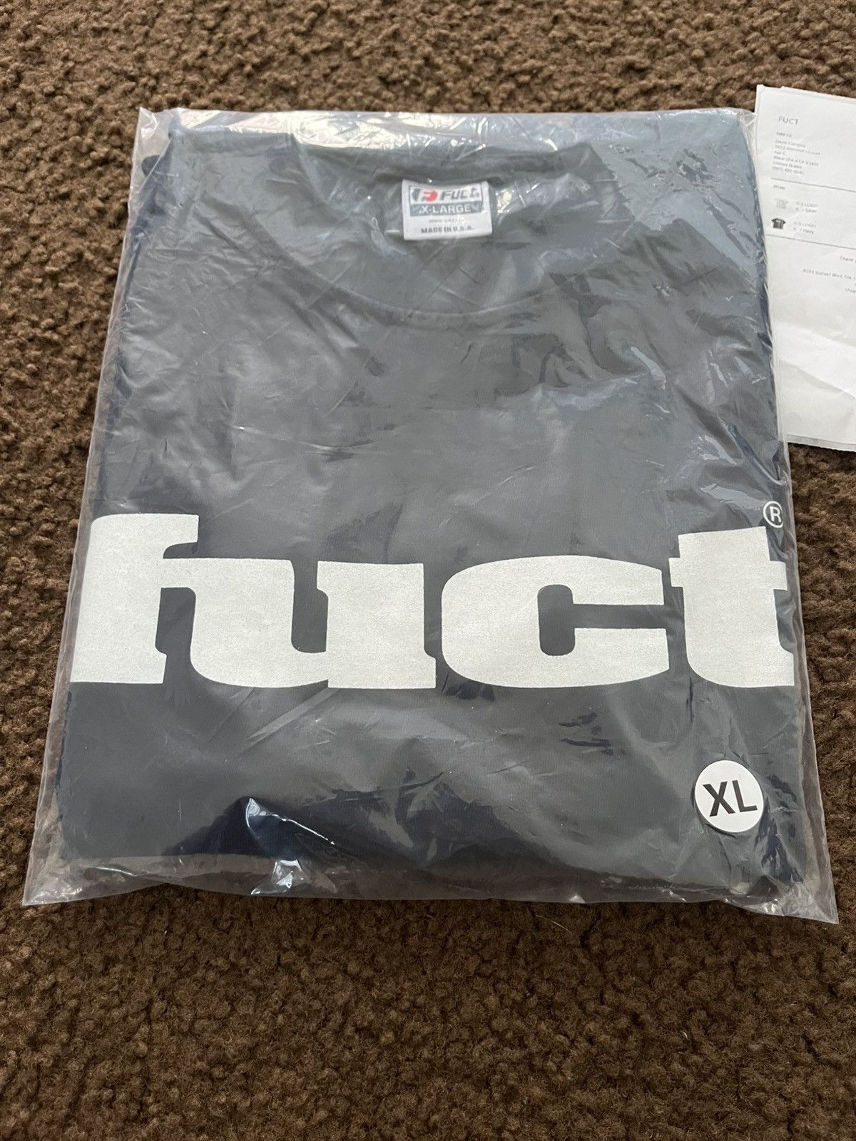 FUCT Fuct OG Logo Tee Navy Size US XL / EU 56 / 4 - 2 Thumbnail