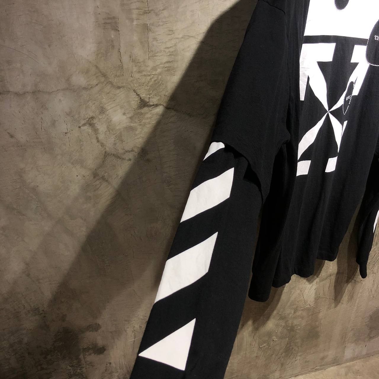 Off-White Off-White Cut Here Double Long sleeves shirt Size US L / EU 52-54 / 3 - 9 Thumbnail