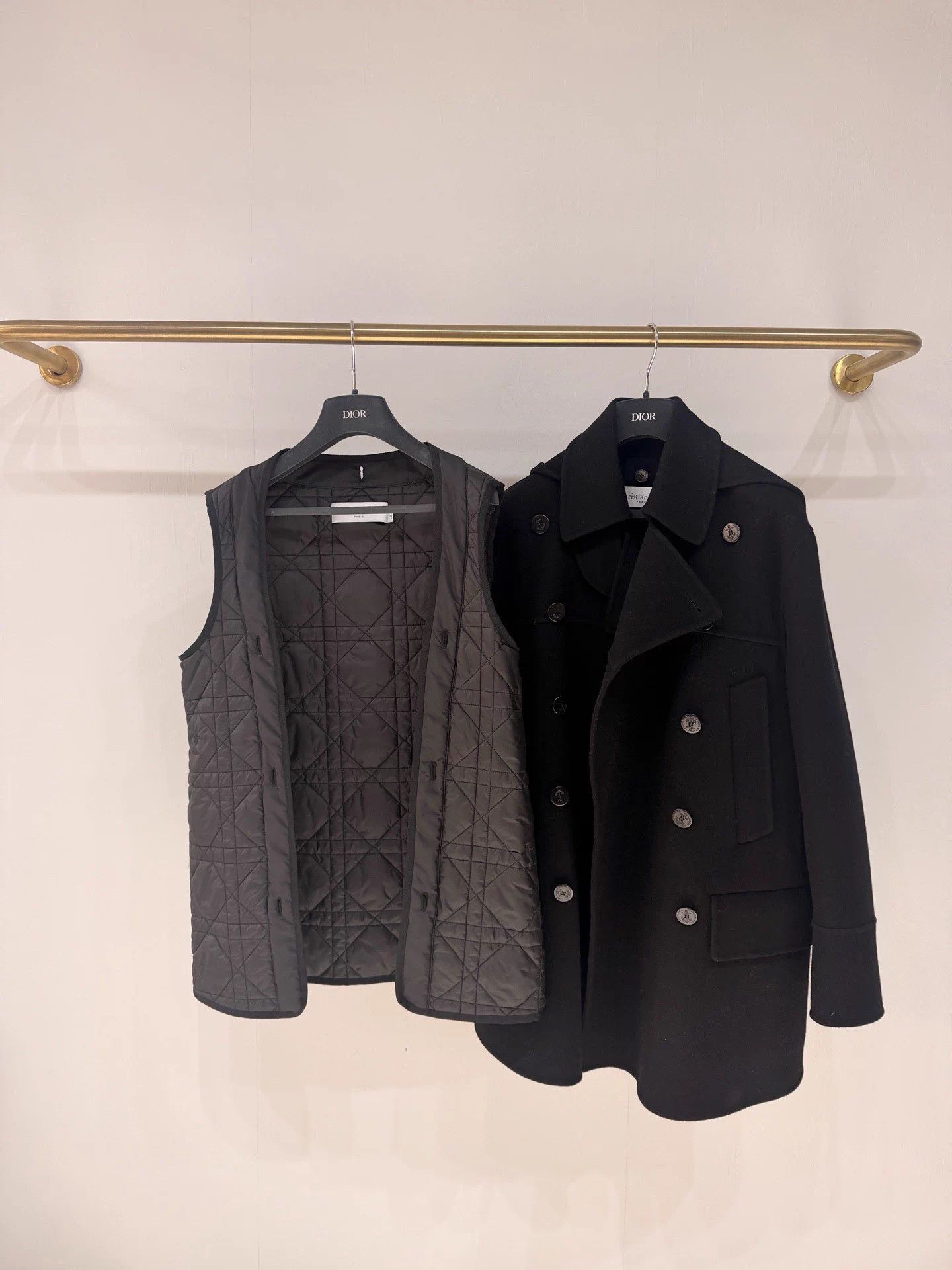 Dior Dior 2-in-1 puffer vest overcoat 99 New FR34 oversized Size XS / US 0-2 / IT 36-38 - 2 Thumbnail