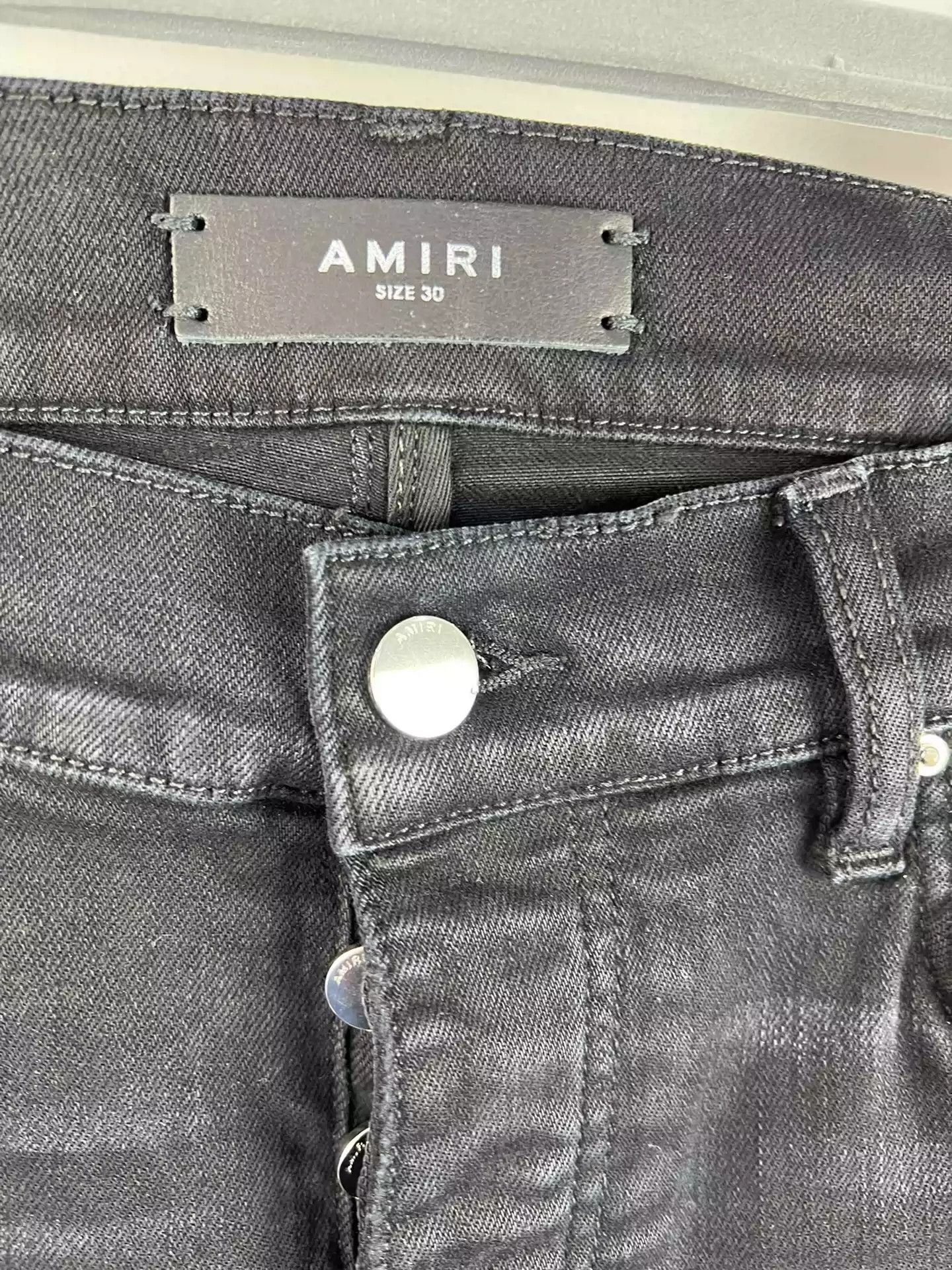 Amiri Amiri new blue cashew flower mx1 Jeans-2506 Size US 29 - 9 Thumbnail