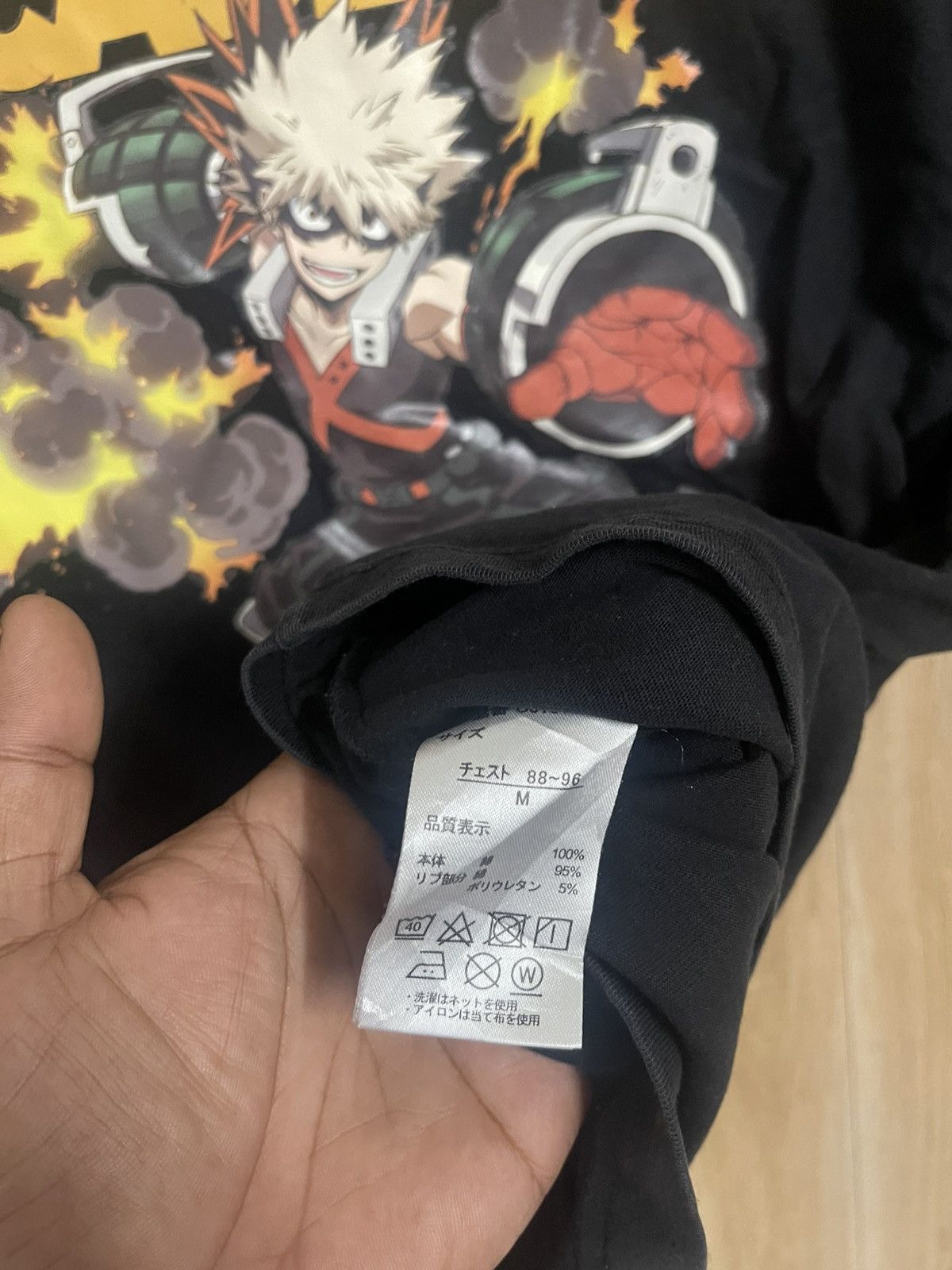 Anime Vintage Anime T shirt Dr Slump Arale my Hero Acedemia Bundle Size US L / EU 52-54 / 3 - 18 Thumbnail
