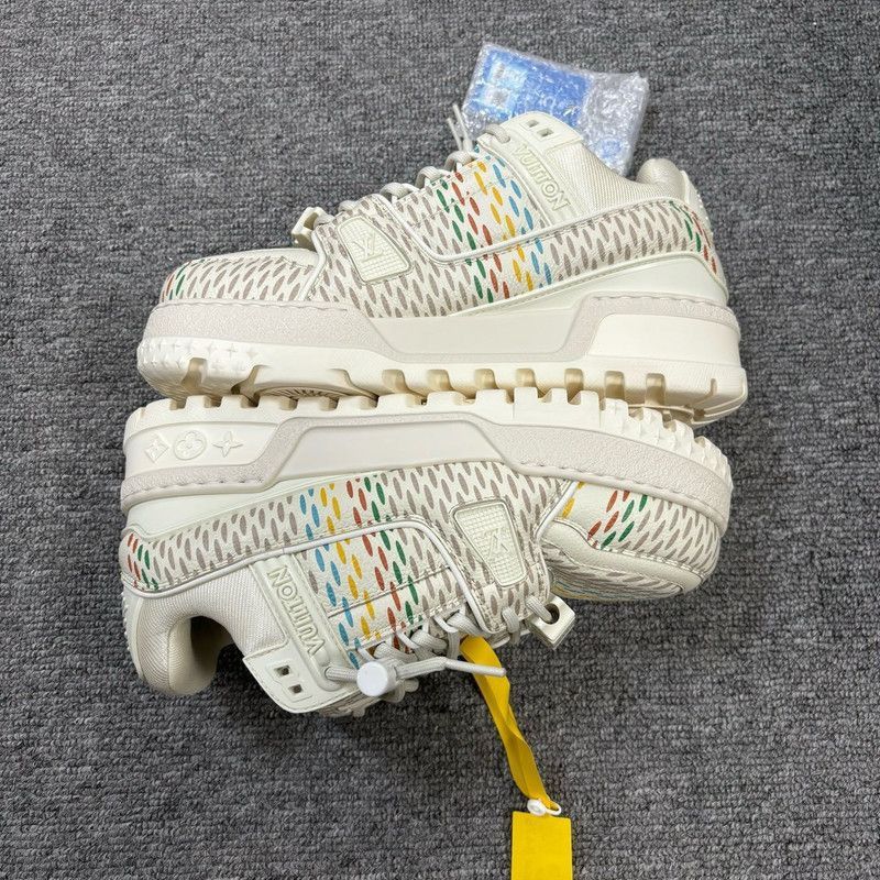 Louis Vuitton Louis Vuitton Trainer Low-Top Sneakers for Men -2508 Size US 6 / EU 39 - 4 Thumbnail